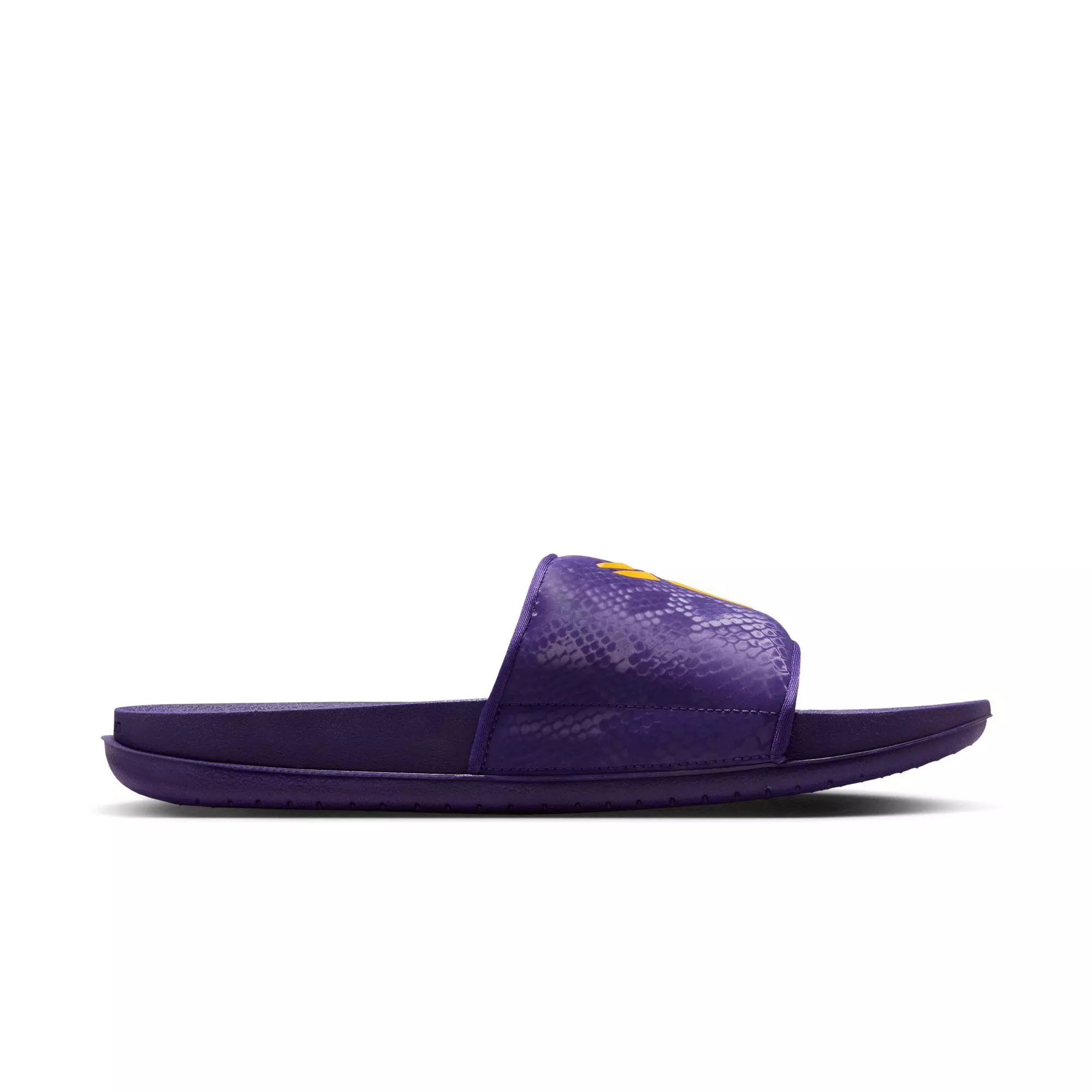 Nike Kobe Off Court "Court Purple/University Gold" Unisex Slide - PURPLE/GOLD