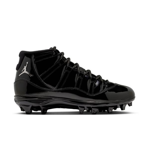 Jordan 11 Mid TD "Metallic Silver" Men's Football Cleat