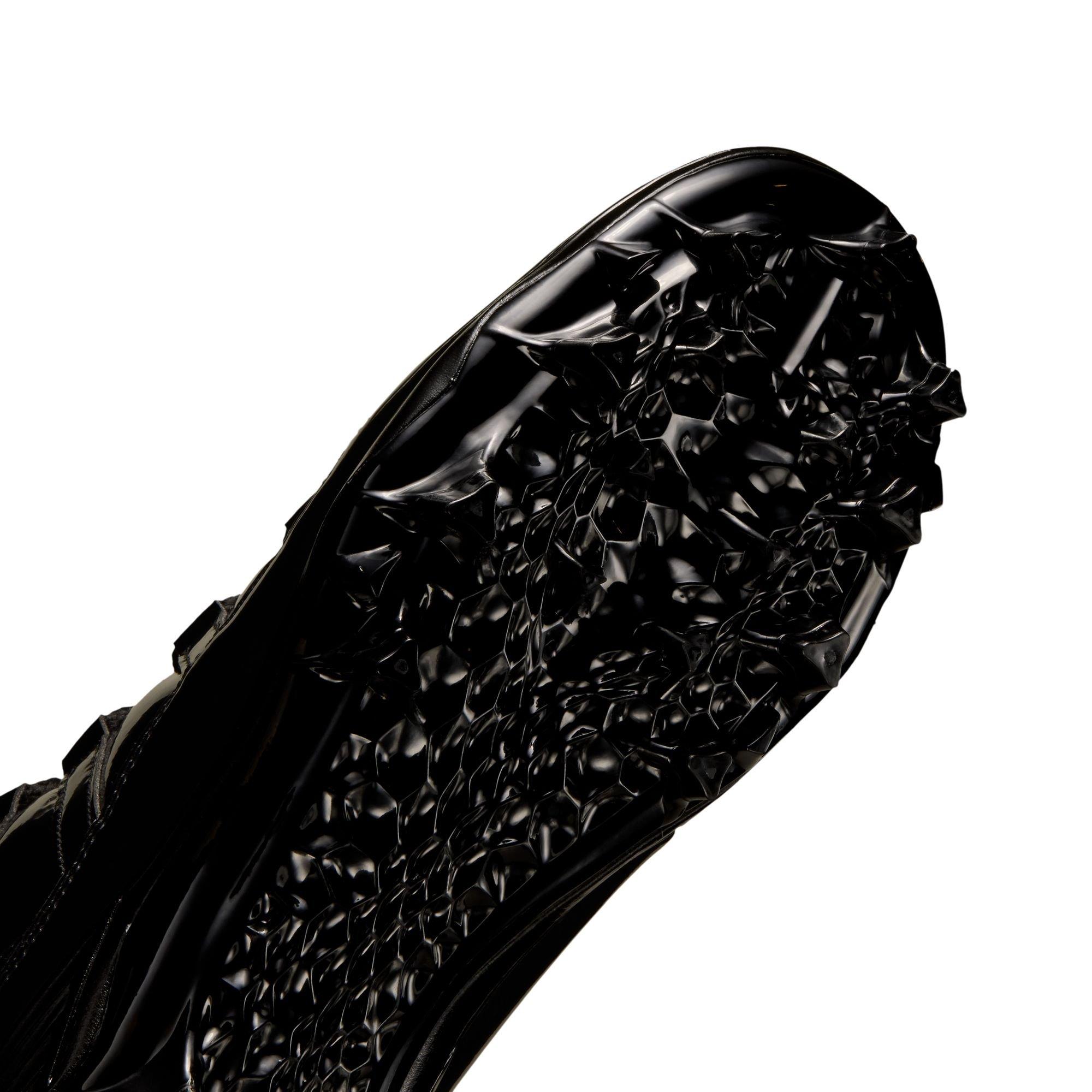 Jordan 11 Mid TD "Metallic Silver" Men's Football Cleat - BLACK Thumbnail View 5