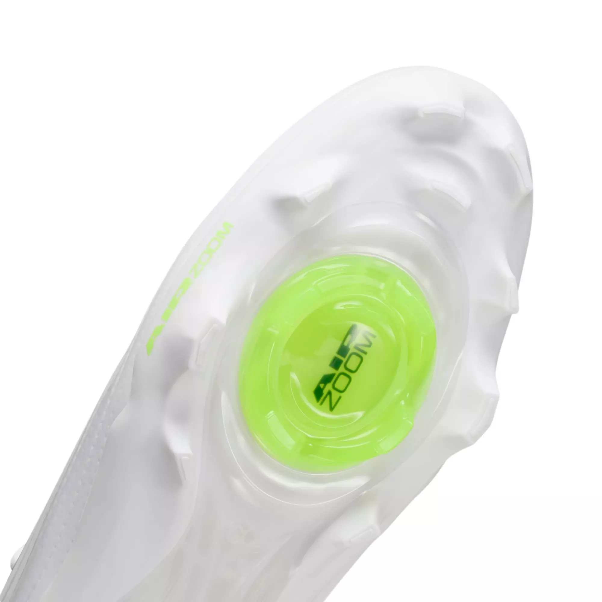 Nike Vapor Pro 1 "White/Metallic Silver/Volt Ice" Men's Football Cleat - WHITE/SILVER