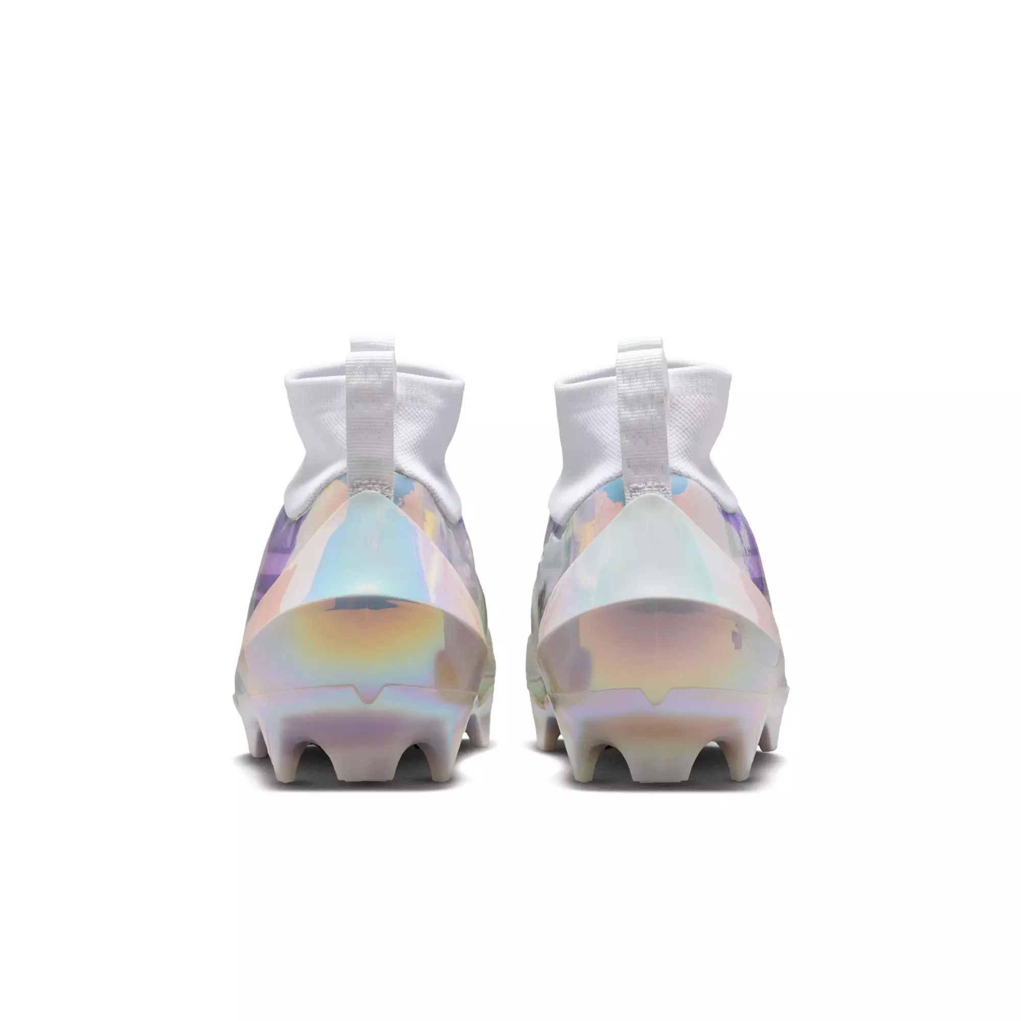 Nike Vapor Pro 1 "White/Black/Metallic Silver" Men's Football Cleat - WHITE/BLACK