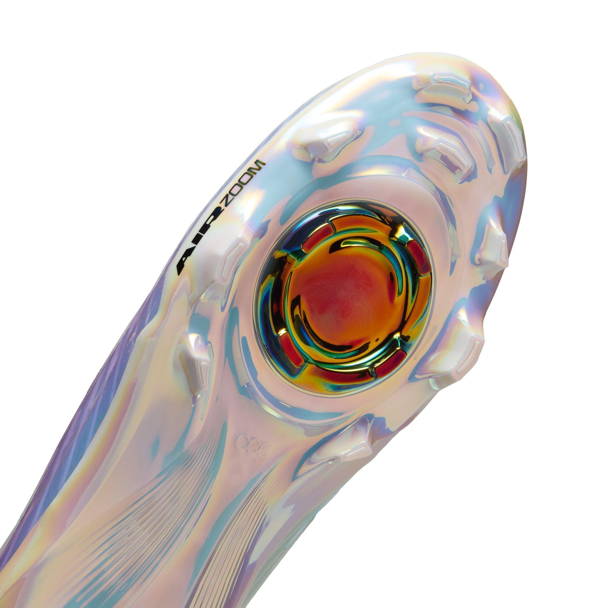 Nike Vapor Pro 1 "White/Black/Metallic Silver" Men's Football Cleat - WHITE/BLACK Thumbnail View 11