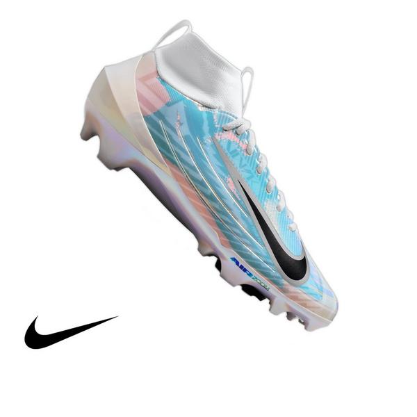 Nike Vapor Pro 1 "White/Black/Metallic Silver" Men's Football Cleat