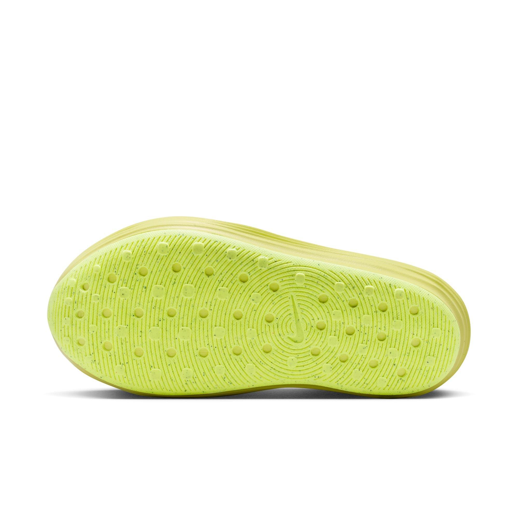 Nike ReactX Rejuven8 "Lt Lemon Twist" Women's Slide - LIME Thumbnail View 9