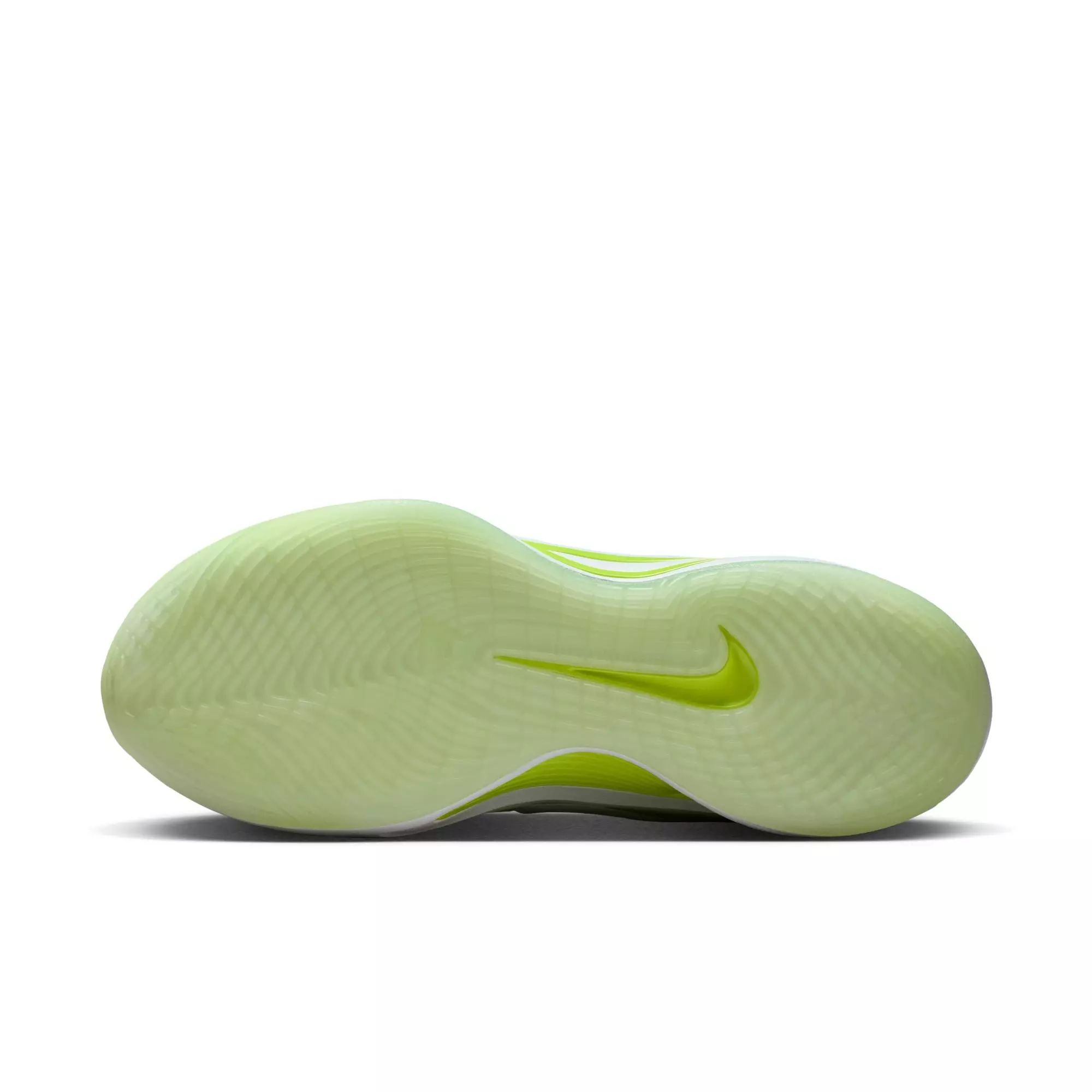Nike A'One "Volt" Basketball Shoe - VOLT/WHITE