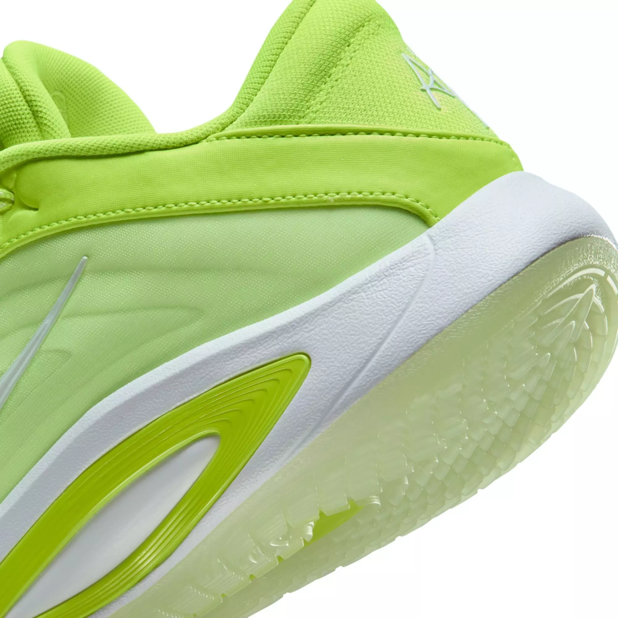 Nike A'One "Volt" Basketball Shoe - VOLT/WHITE