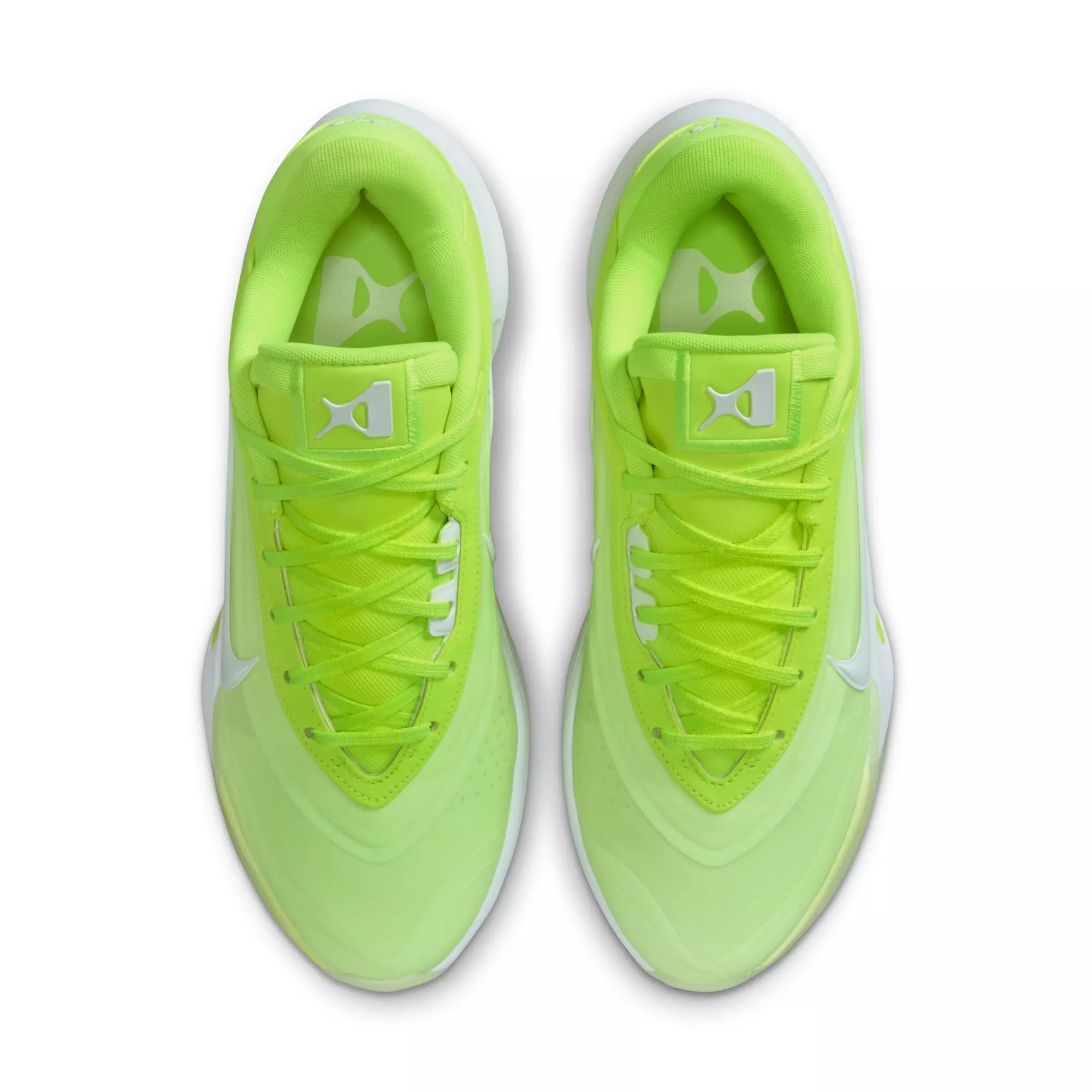 Nike A'One "Volt" Basketball Shoe - VOLT/WHITE