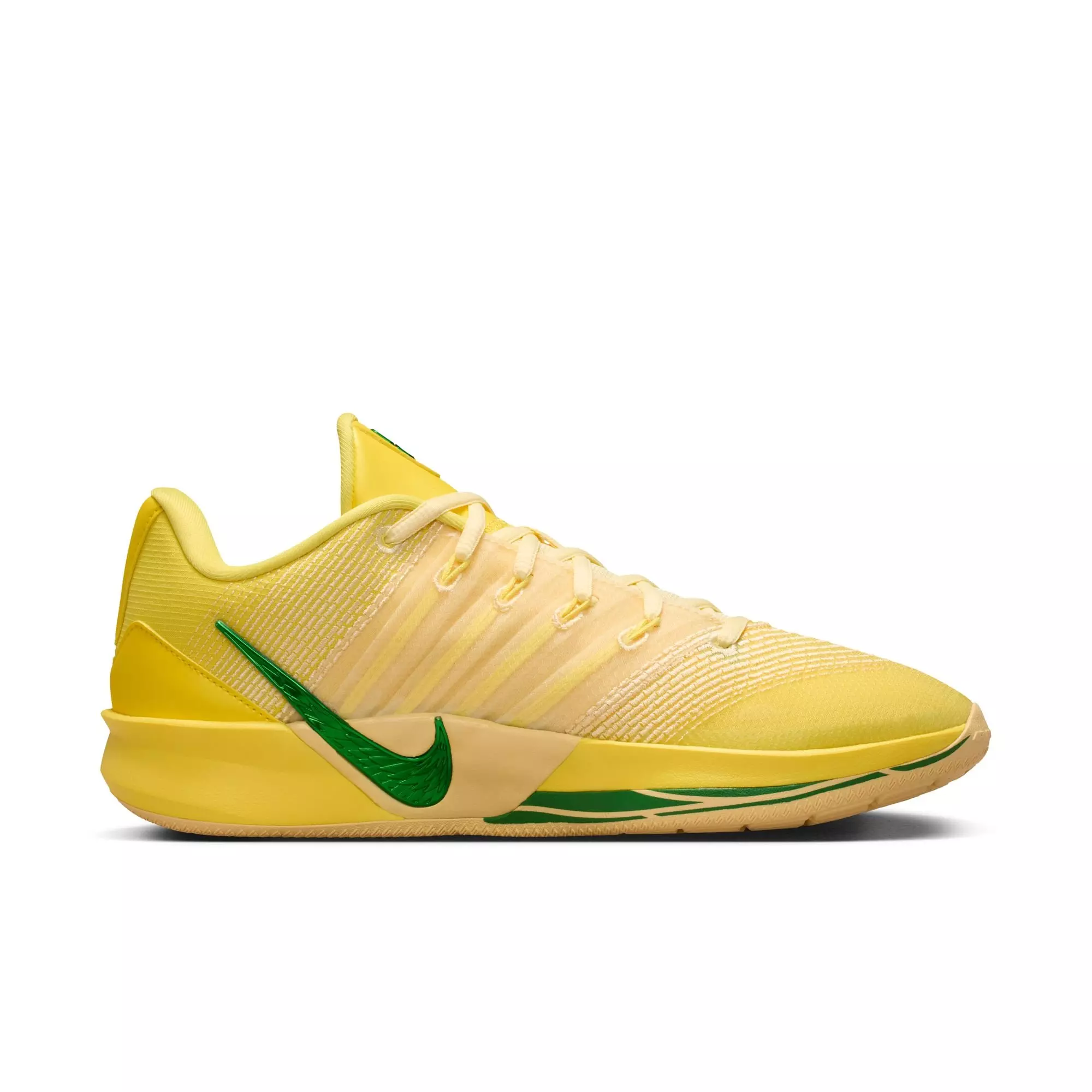 Nike Sabrina 3 "Oregon" Basketball Shoe - YELLOW STRIKE/APPLE GREEN