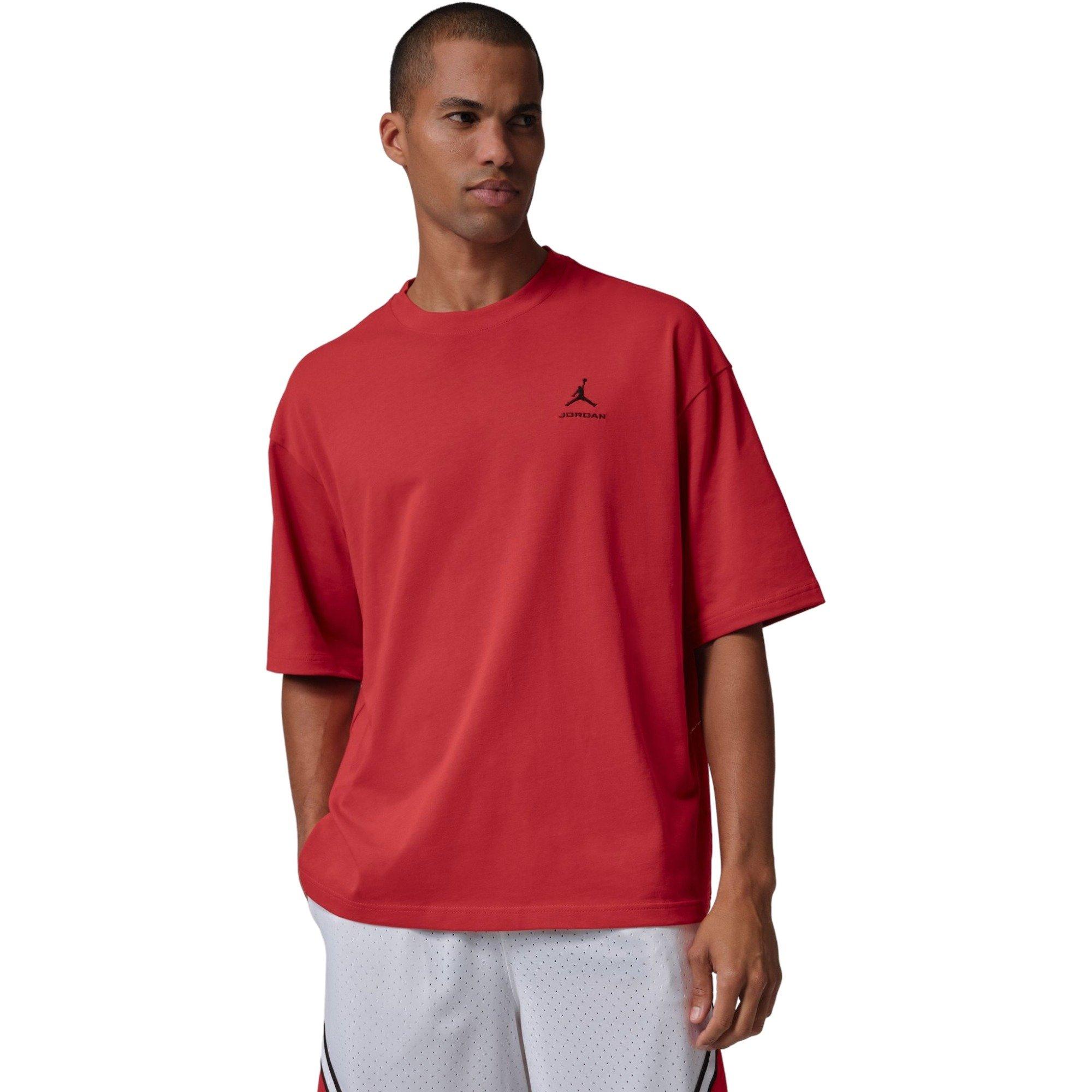 Jordan Men's Oversized Tee - RED Thumbnail View 1