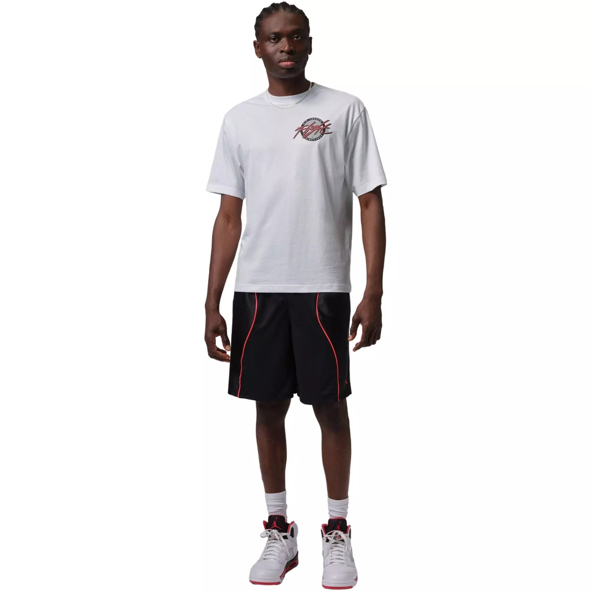 Jordan Men's Flight Logo Tee - WHITE