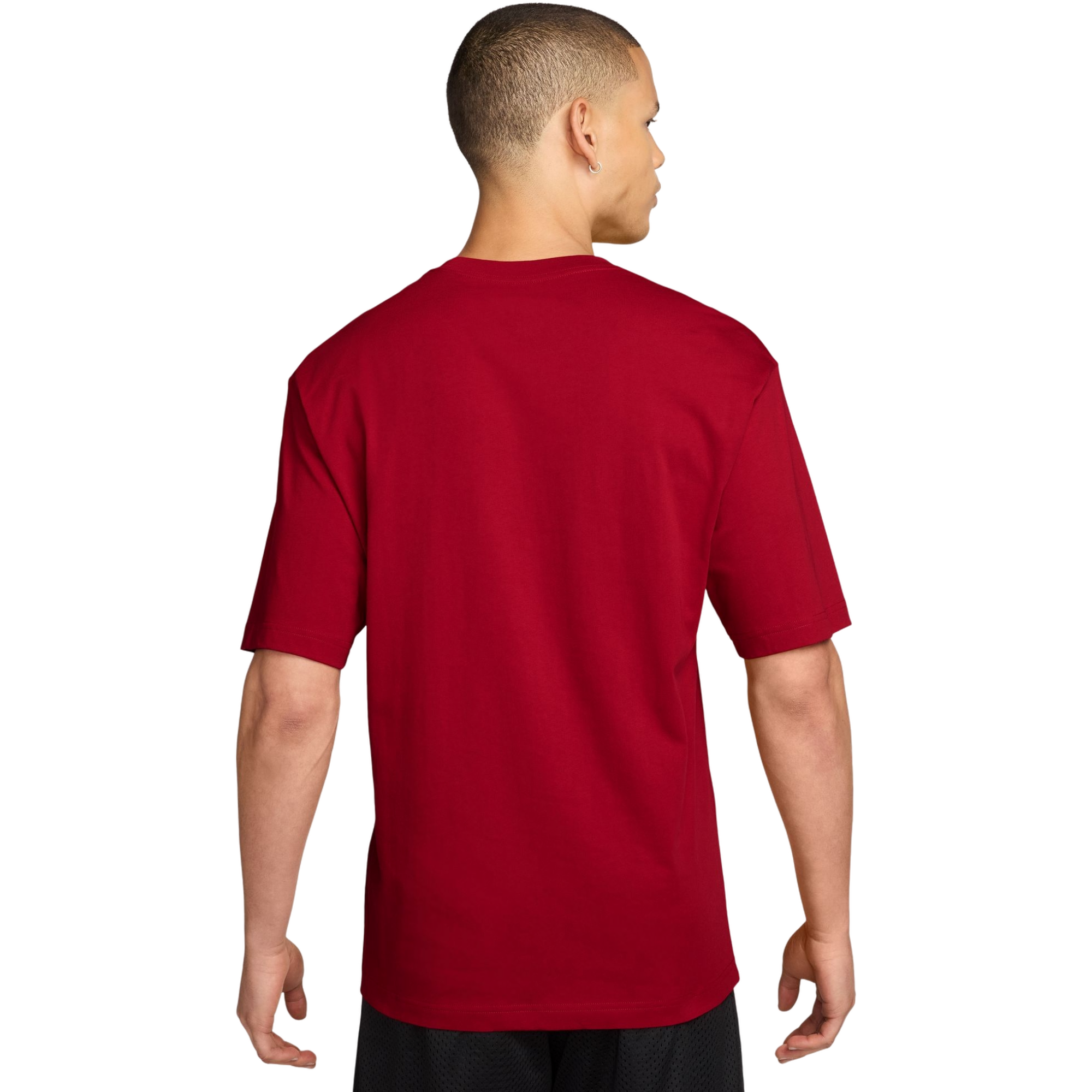 Jordan Men's Brooklyn Jumpman Tee - RED Thumbnail View 2
