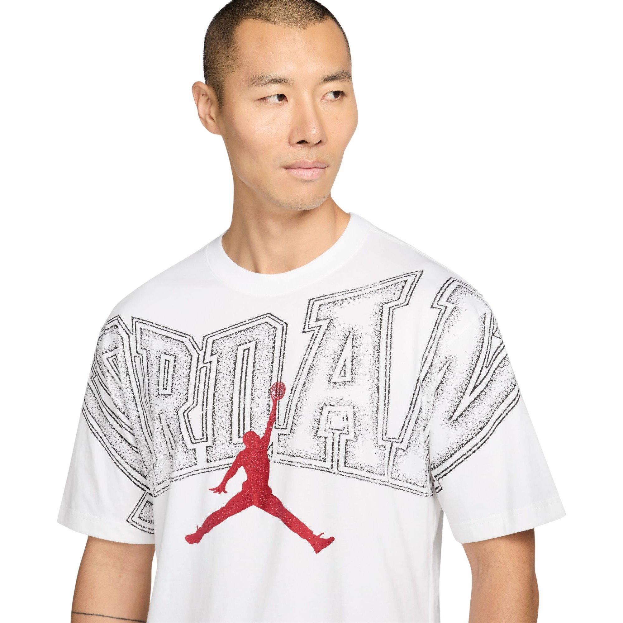 Jordan Men's Graphic Tee - White - WHITE Thumbnail View 3