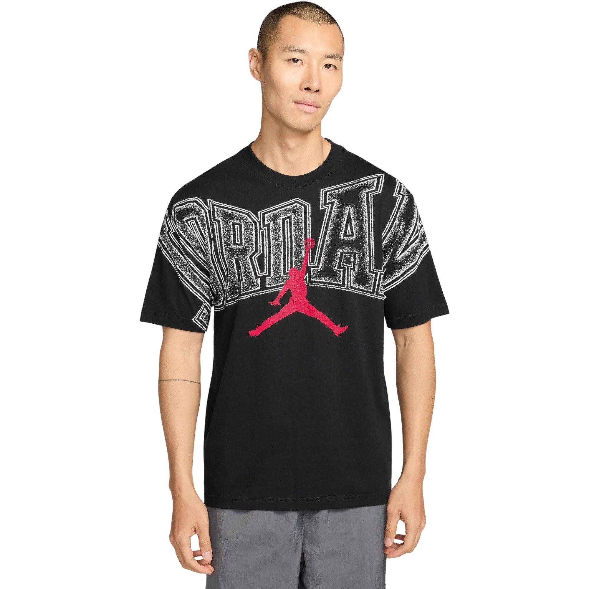 Jordan Men's Graphic Tee-Black - BLACK Thumbnail View 1