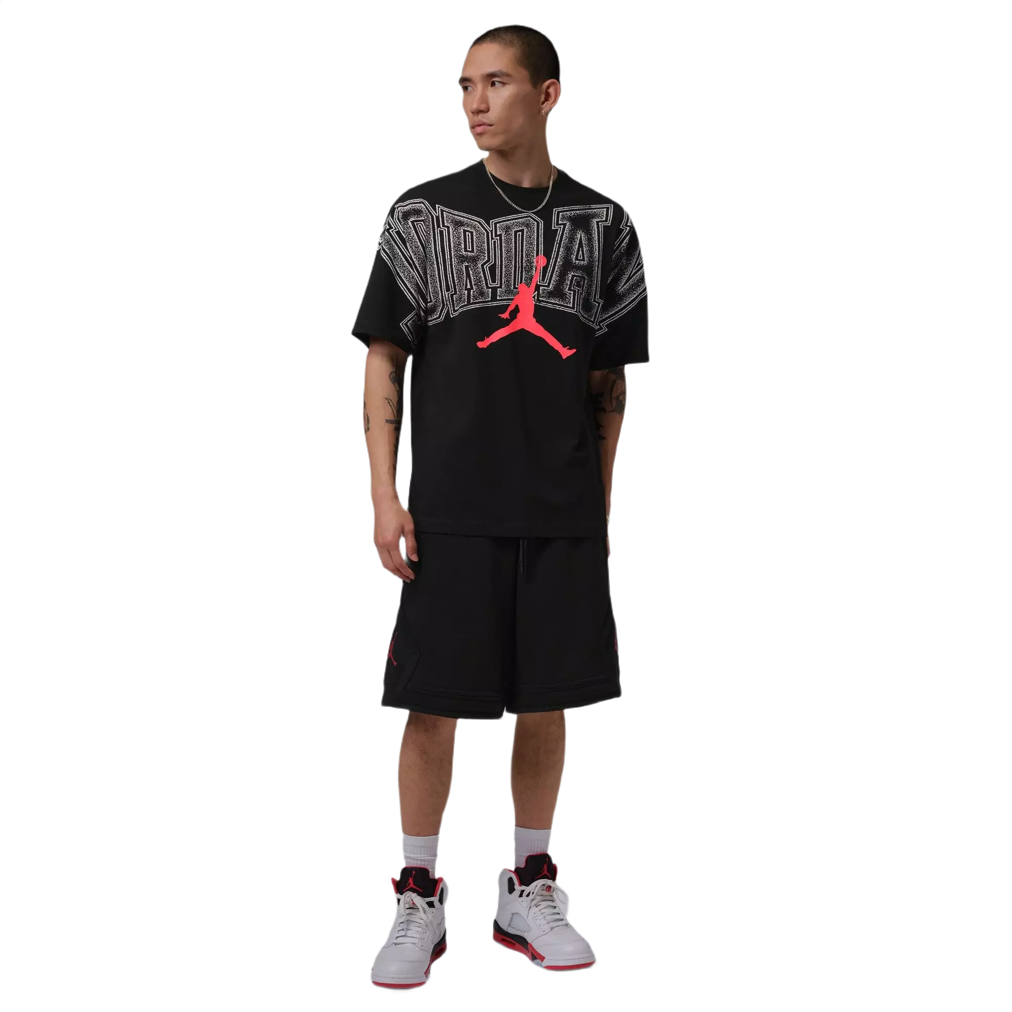 Jordan Men's Graphic Tee - Black - BLACK