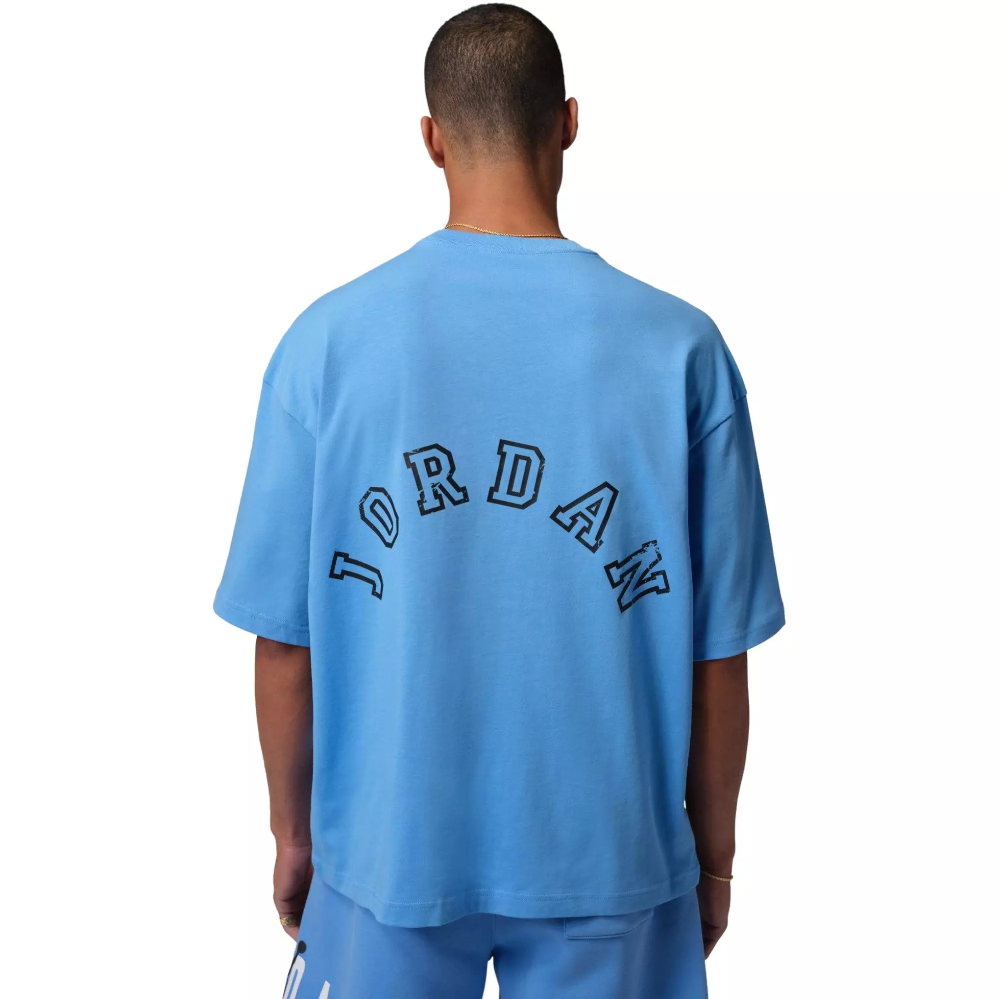 Jordan Men's Oversized Tee - Blue - BLUE