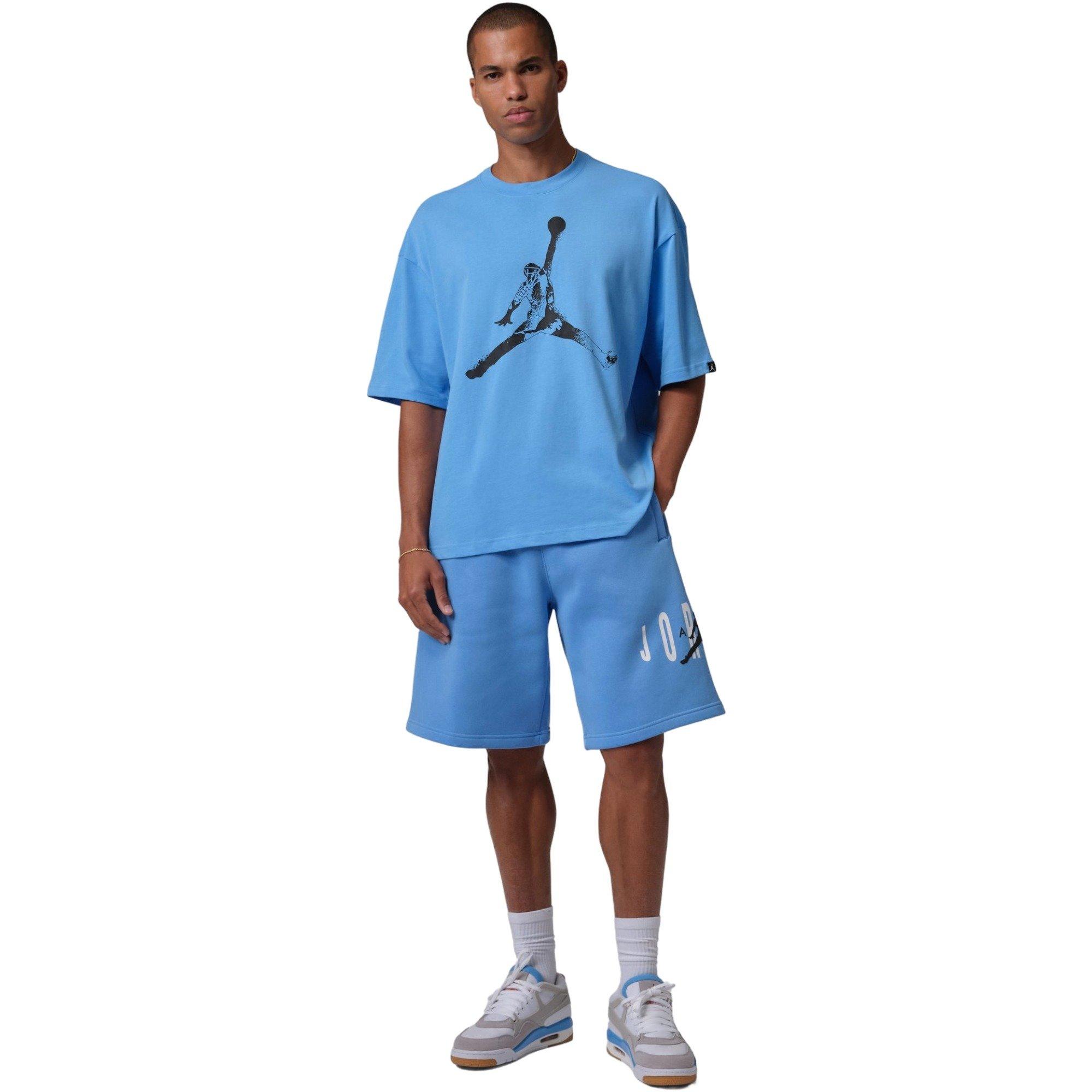 Jordan Men's Oversized Tee-Blue - BLUE Thumbnail View 7
