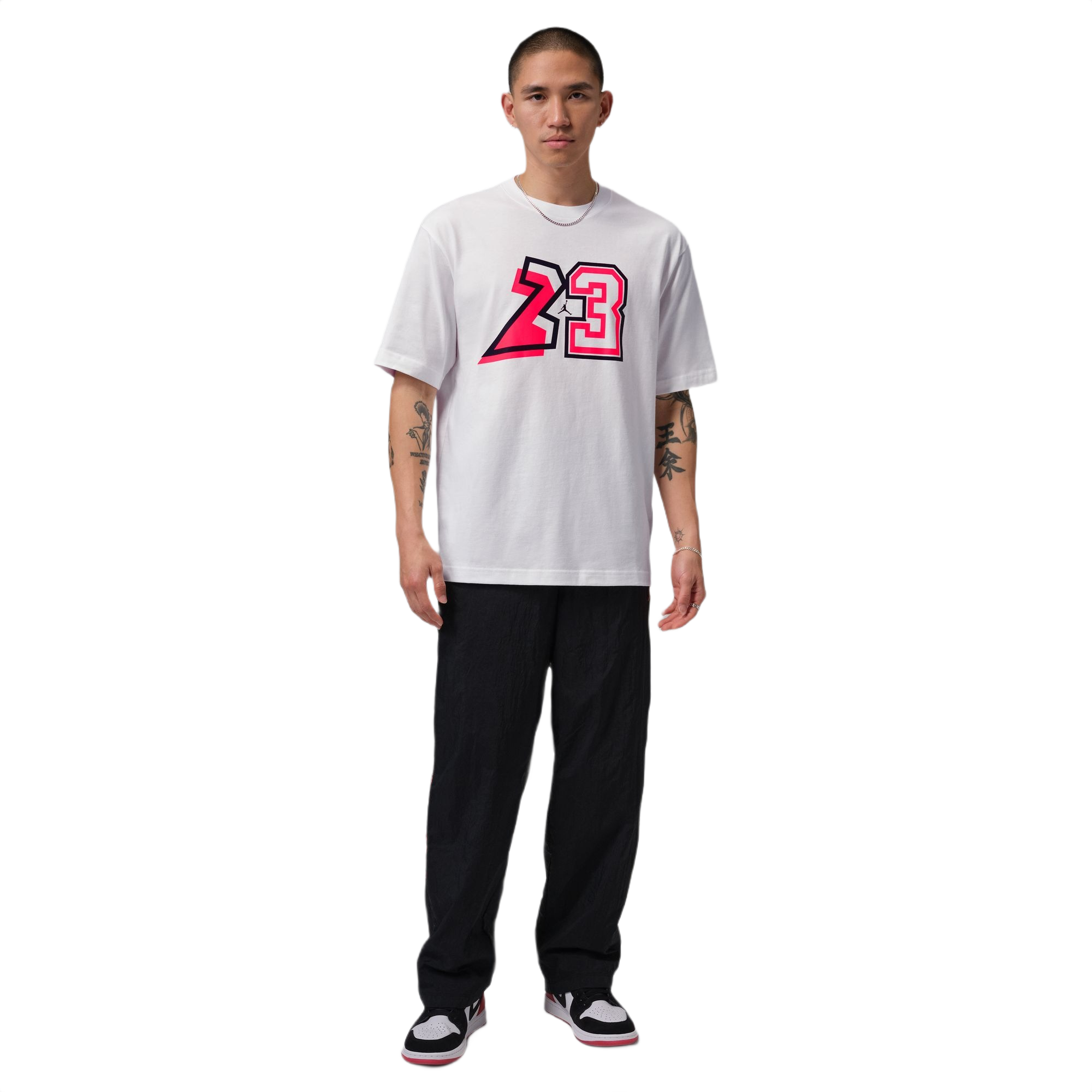 Jordan Men's 23 Graphic Tee - WHITE Thumbnail View 4