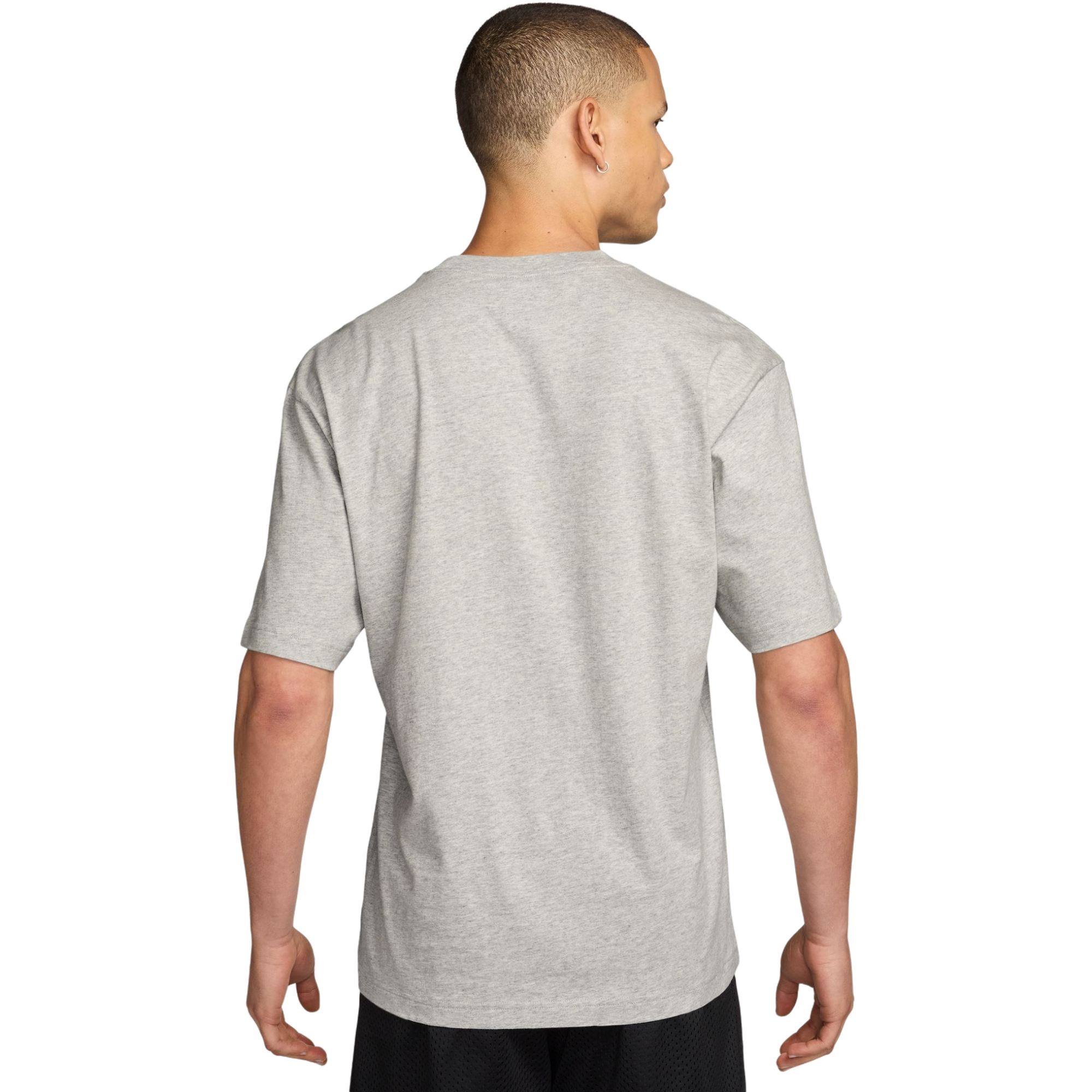 Jordan Men's Brooklyn Jumpman Tee-Grey - GREY Thumbnail View 2