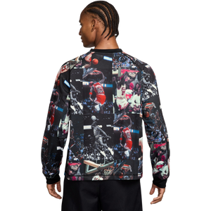 Jordan Men's Flight Printed Long-Sleeve Jersey