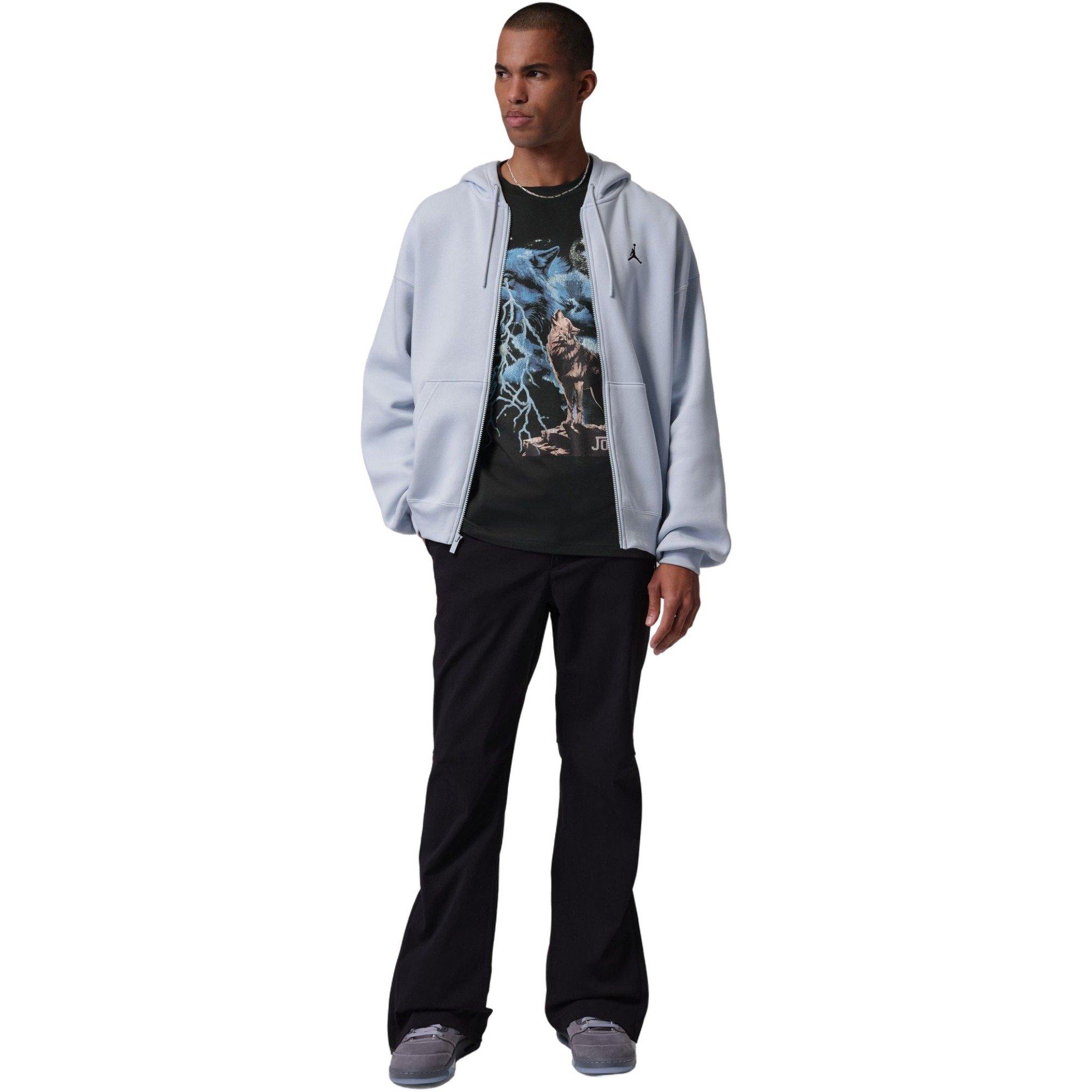 Jordan Men's NC Howl Tee - Off Noir - BLACK Thumbnail View 6