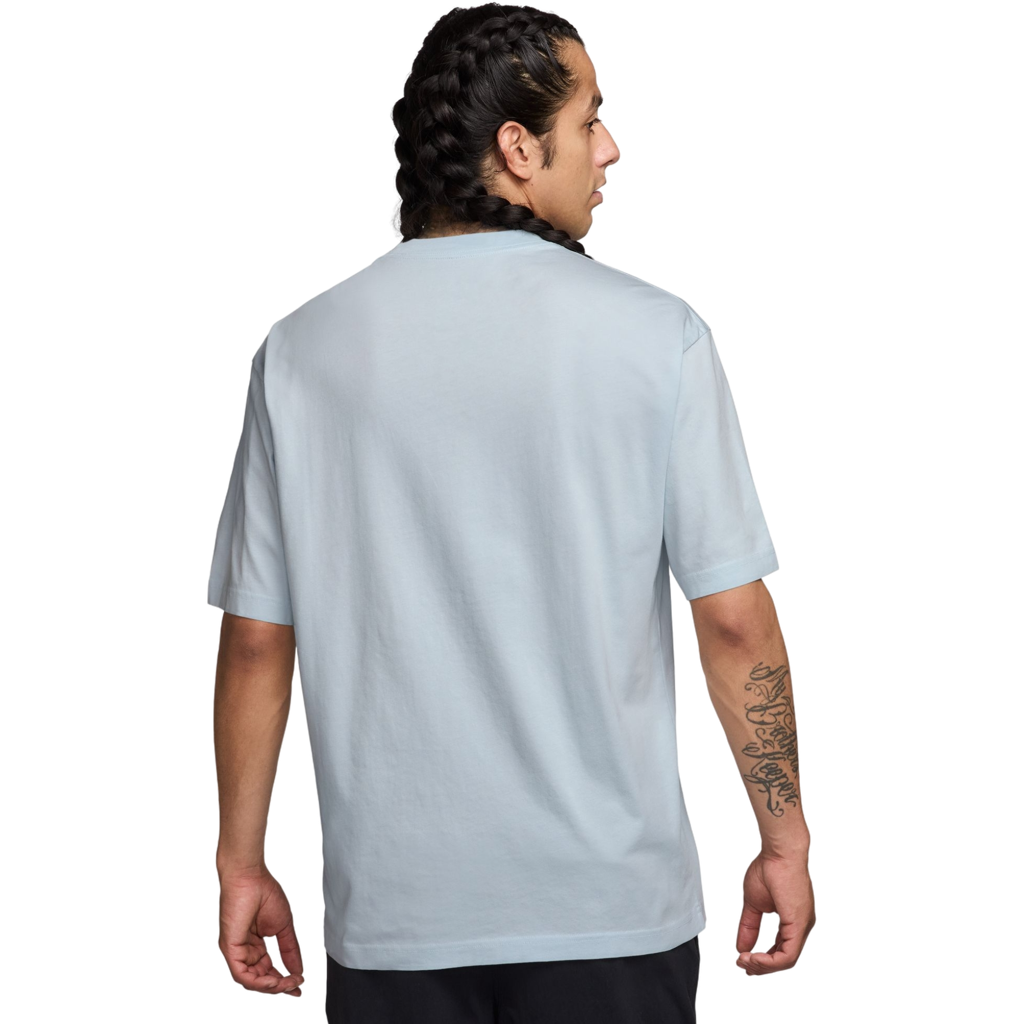 Jordan Men's Air Box Graphic Tee - LT BLUE Thumbnail View 2