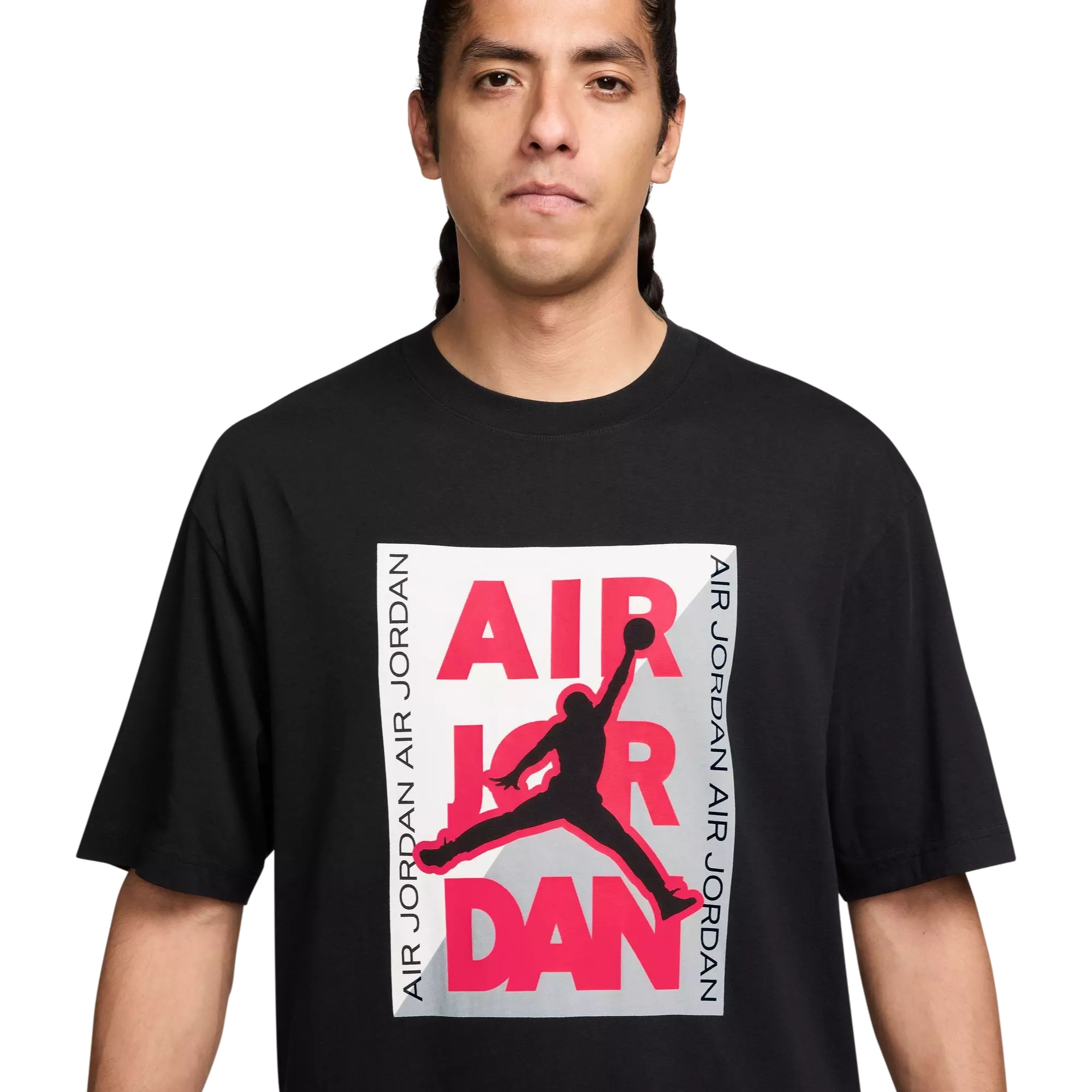 Jordan Men's Air Box Graphic Tee - Black - BLACK