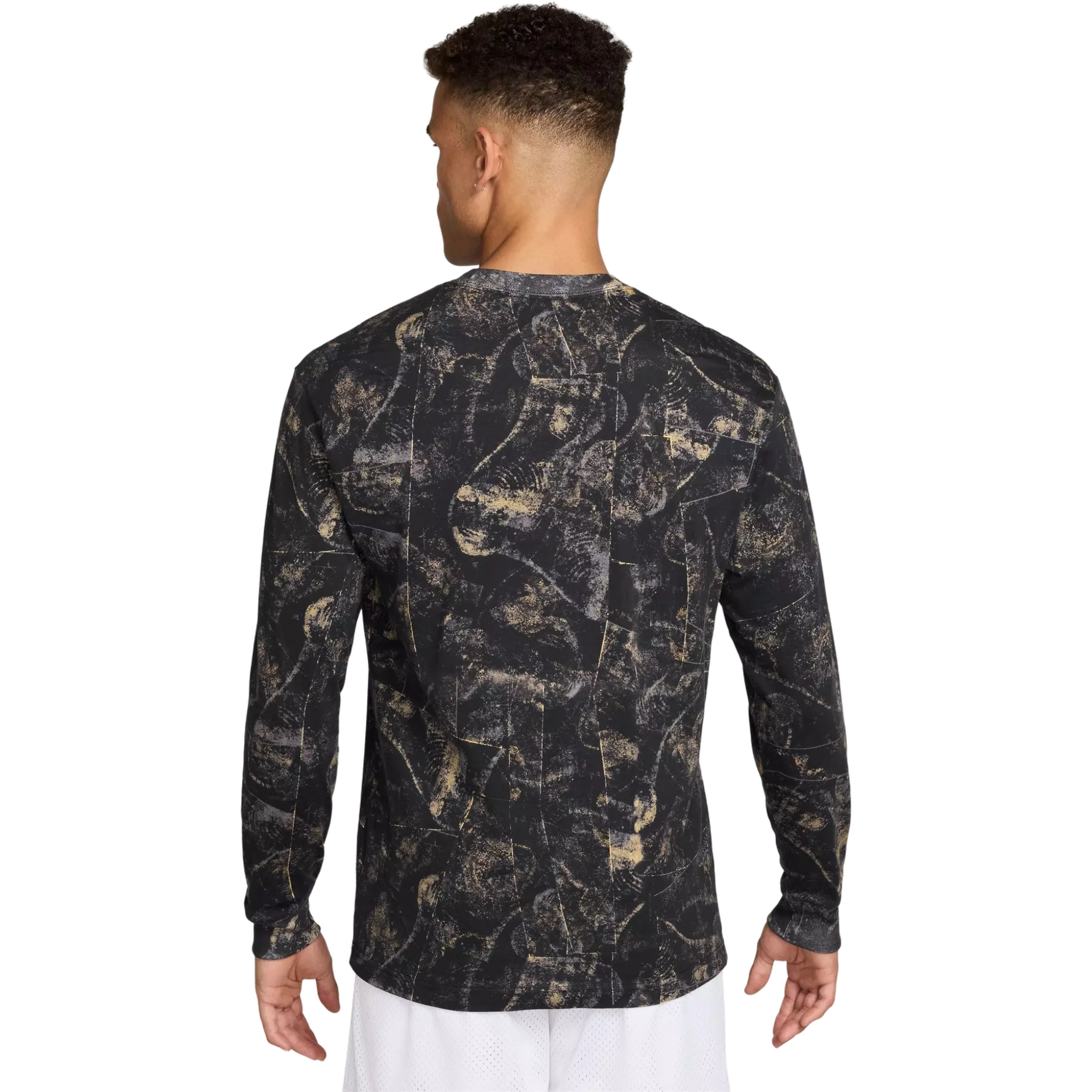 Jordan Men's Brooklyn Long-Sleeve Tee - BLACK