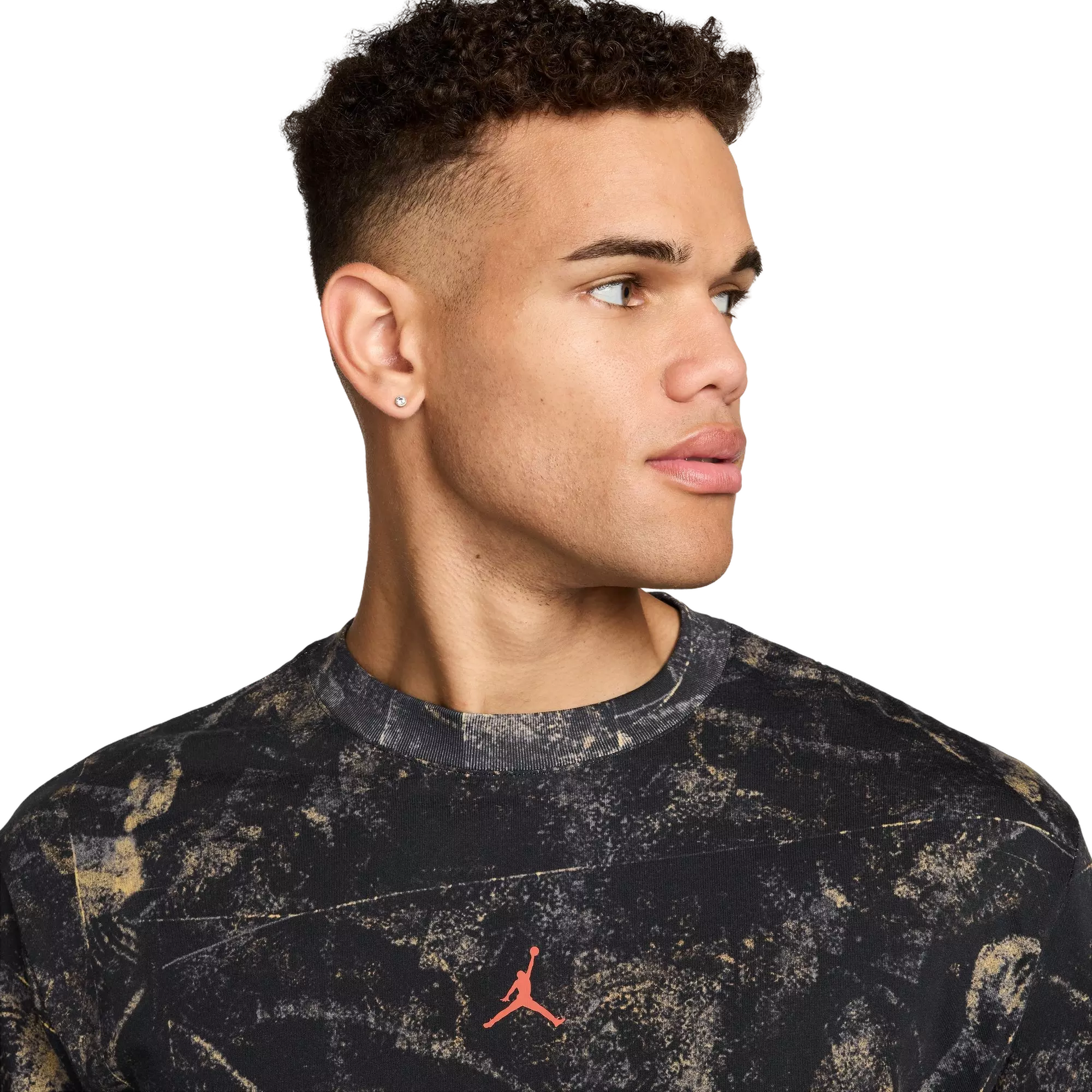 Jordan Men's Brooklyn Long-Sleeve Tee - BLACK