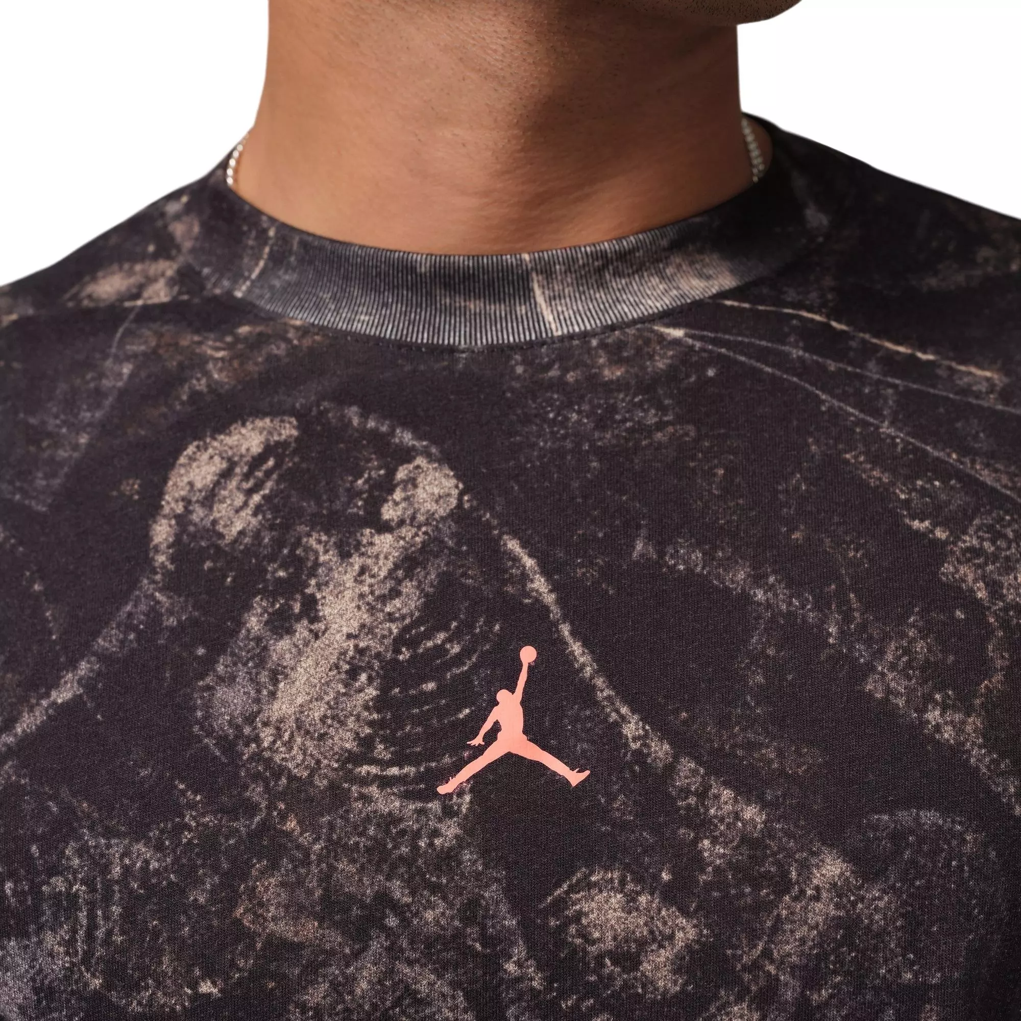 Jordan Men's Brooklyn Long-Sleeve Tee - BLACK