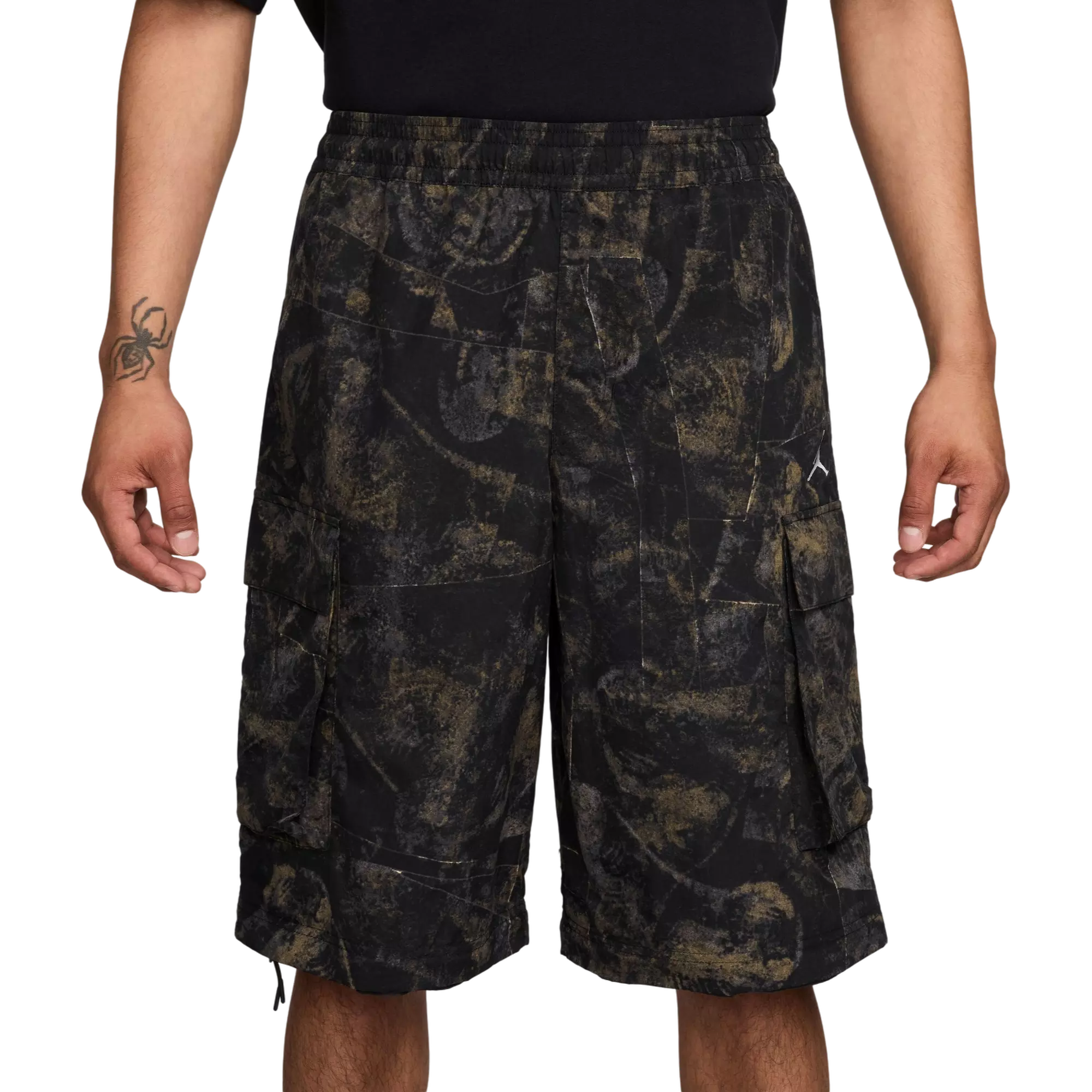 Jordan Men's Hike Mike Printed Convert Pants - Black - BLACK