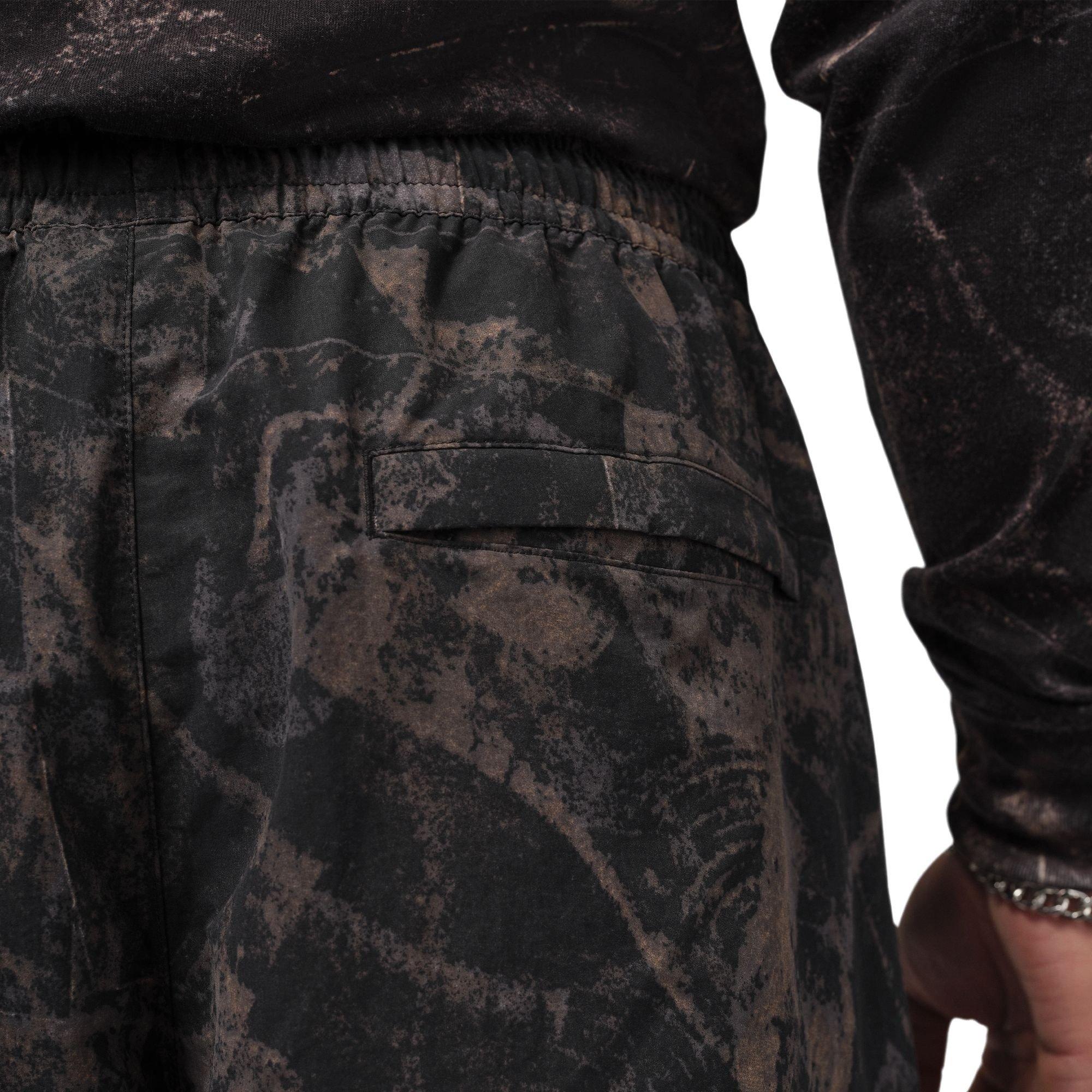 Jordan Men's Hike Mike Printed Convert Pants - Black - BLACK Thumbnail View 5