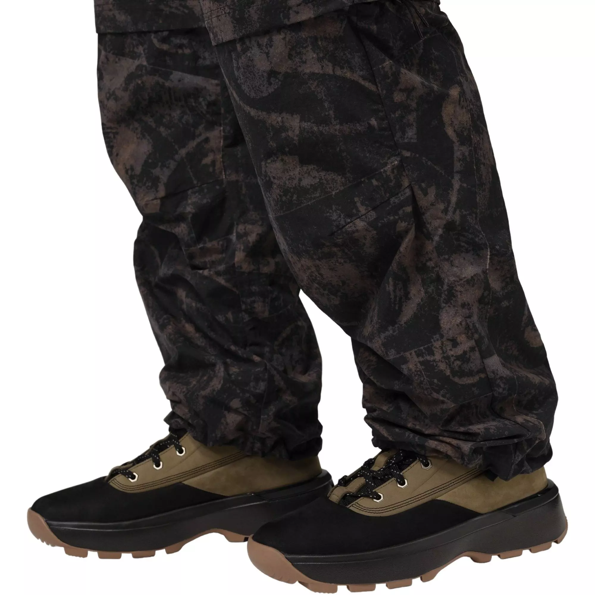 Jordan Men's Hike Mike Printed Convert Pants - Black - BLACK