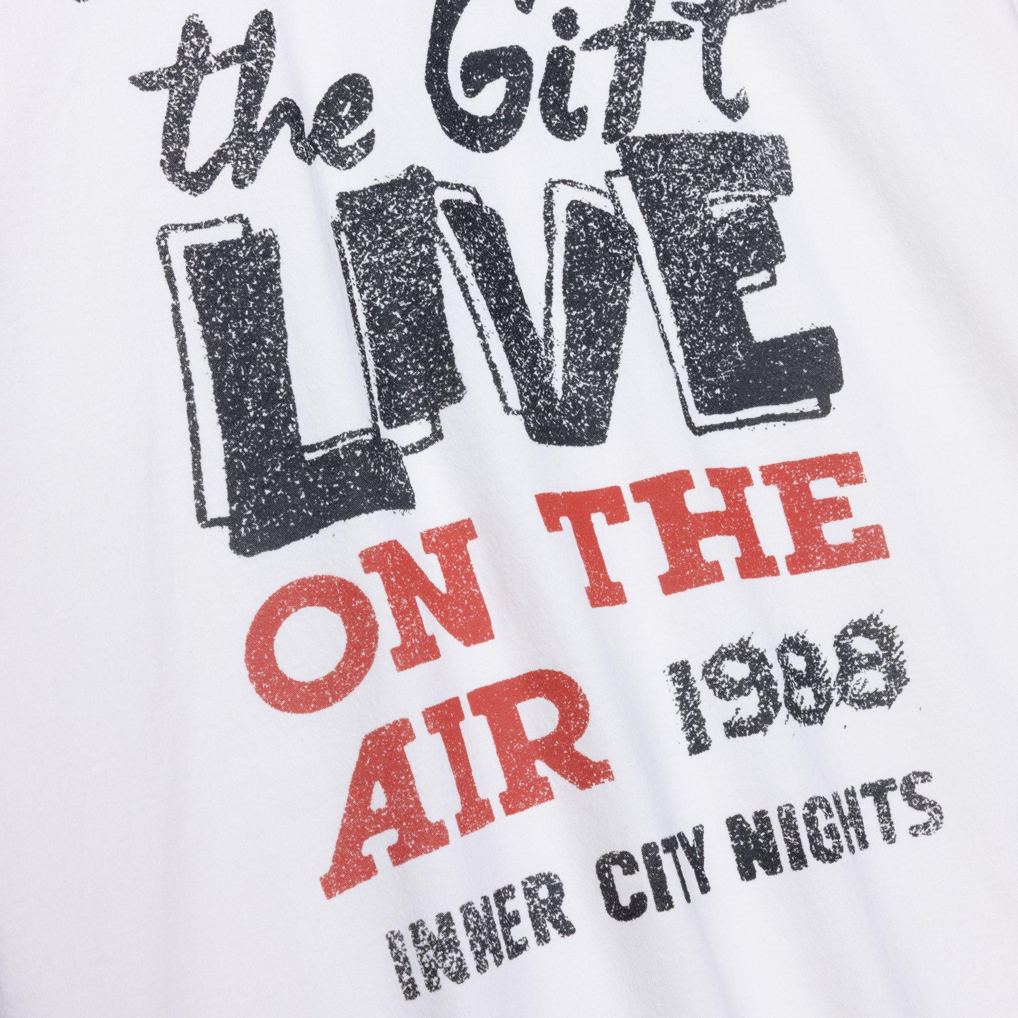 Honor The Gift Men's Live On The Air Tee - Bone - OFF-WHITE Thumbnail View 3