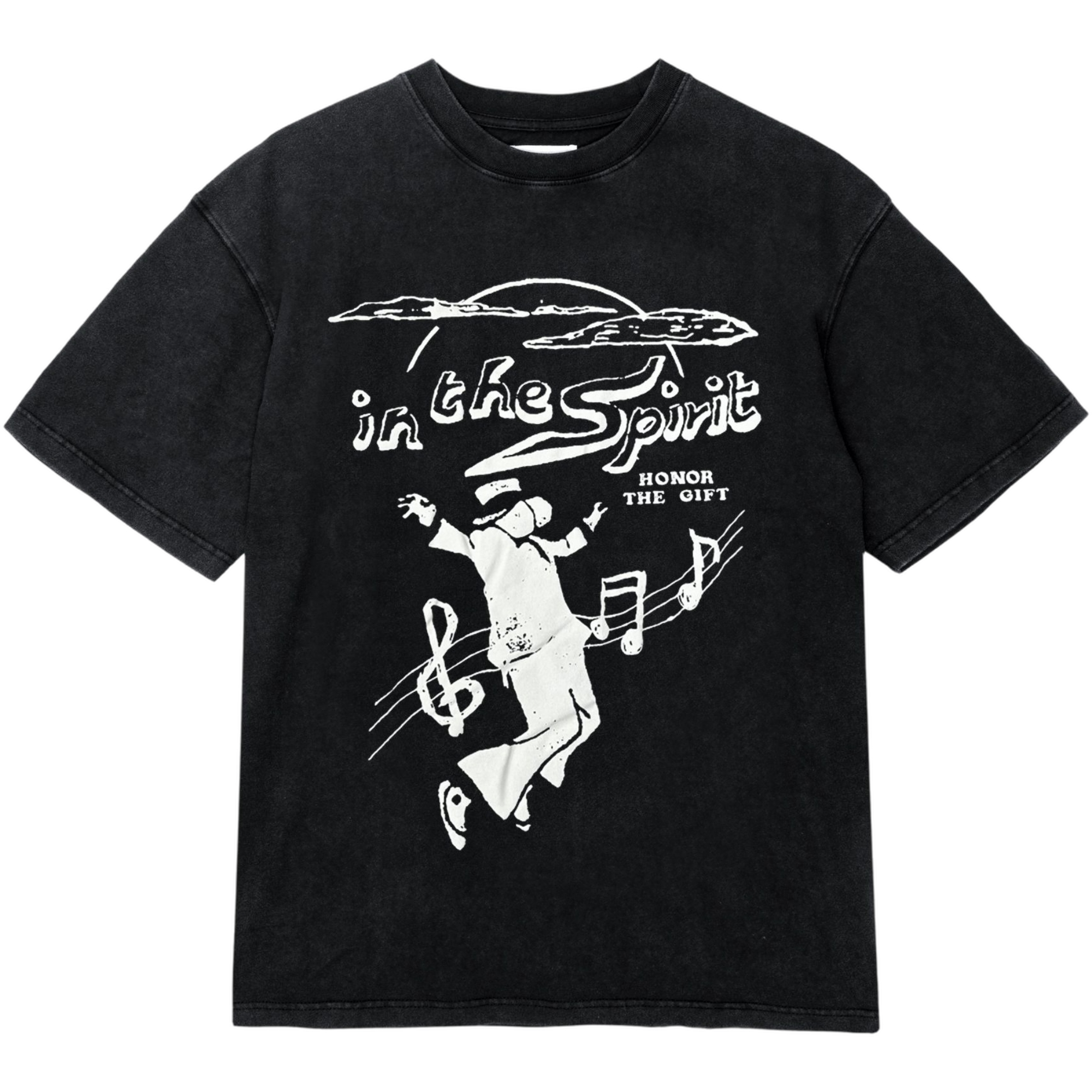 Honor The Gift Men's In The Spirit Tee - Black - BLACK Thumbnail View 1