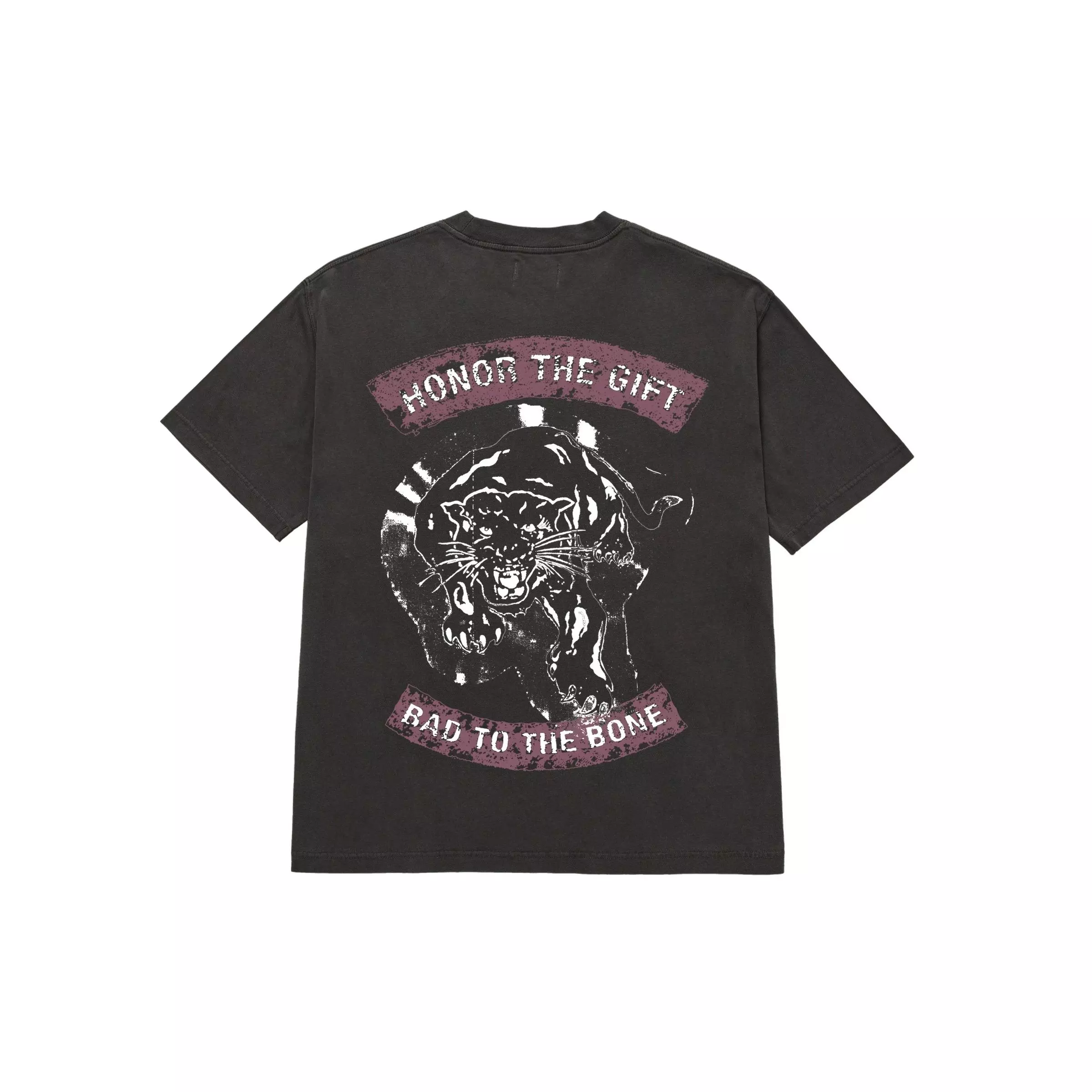 Honor The Gift Men's Bad To The Bone Tee - Black - BLACK