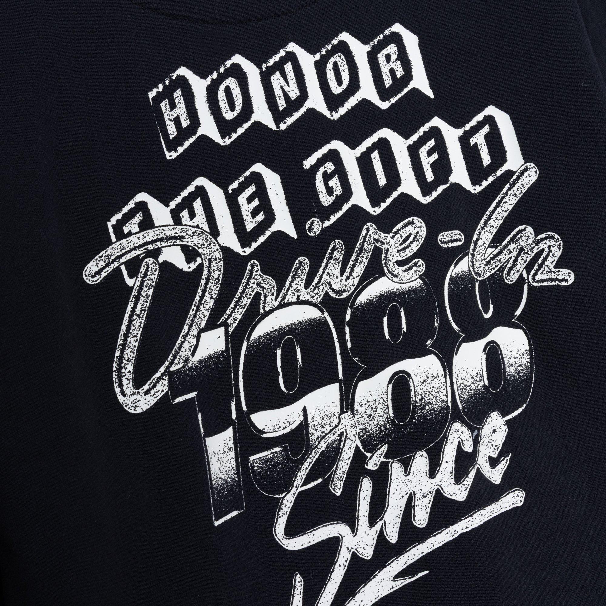 Honor The Gift Men's Drive In Fleece Crew - Black - BLACK Thumbnail View 4