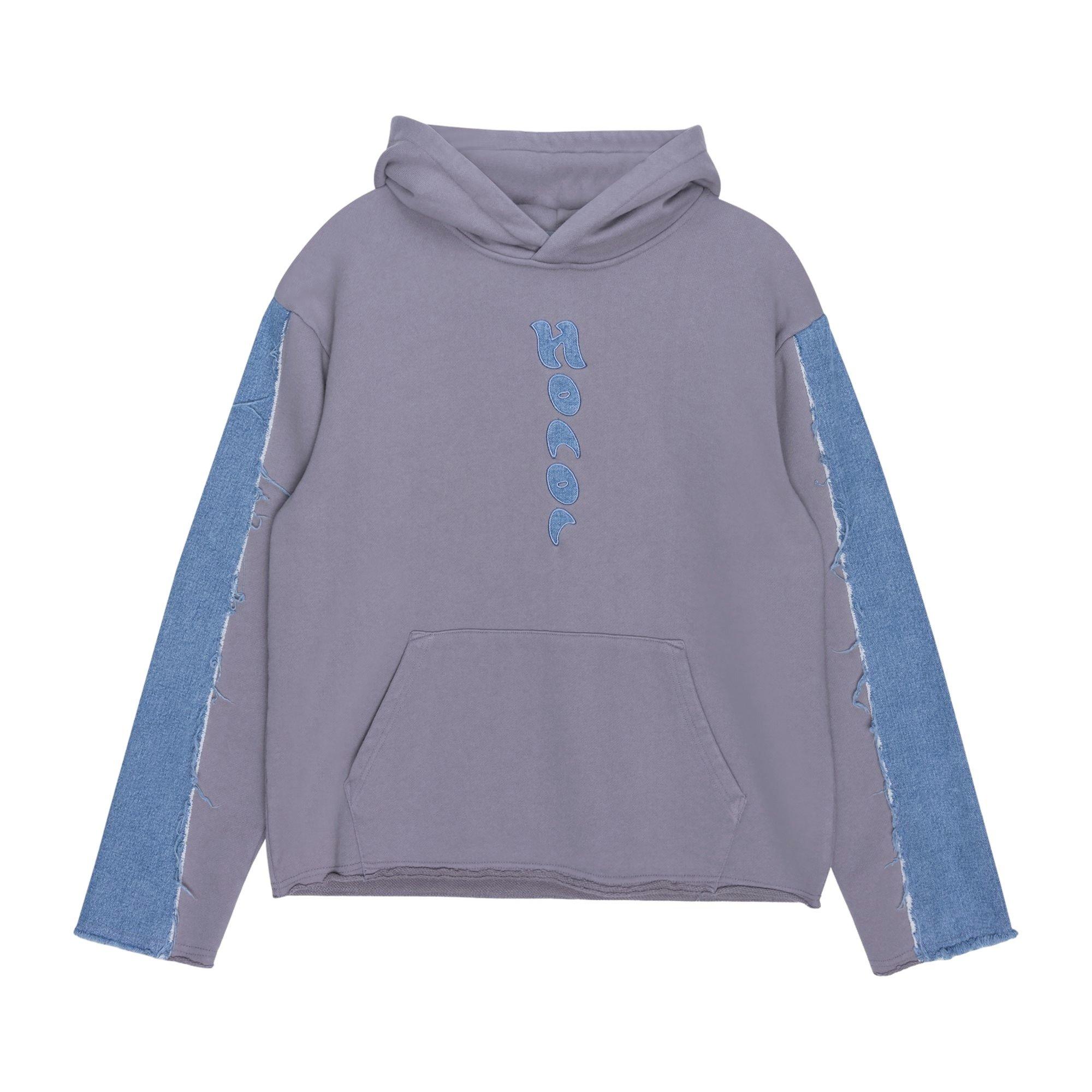 Honor The Gift Men's Denim The Gift Hoodie - Grey - GREY Thumbnail View 1