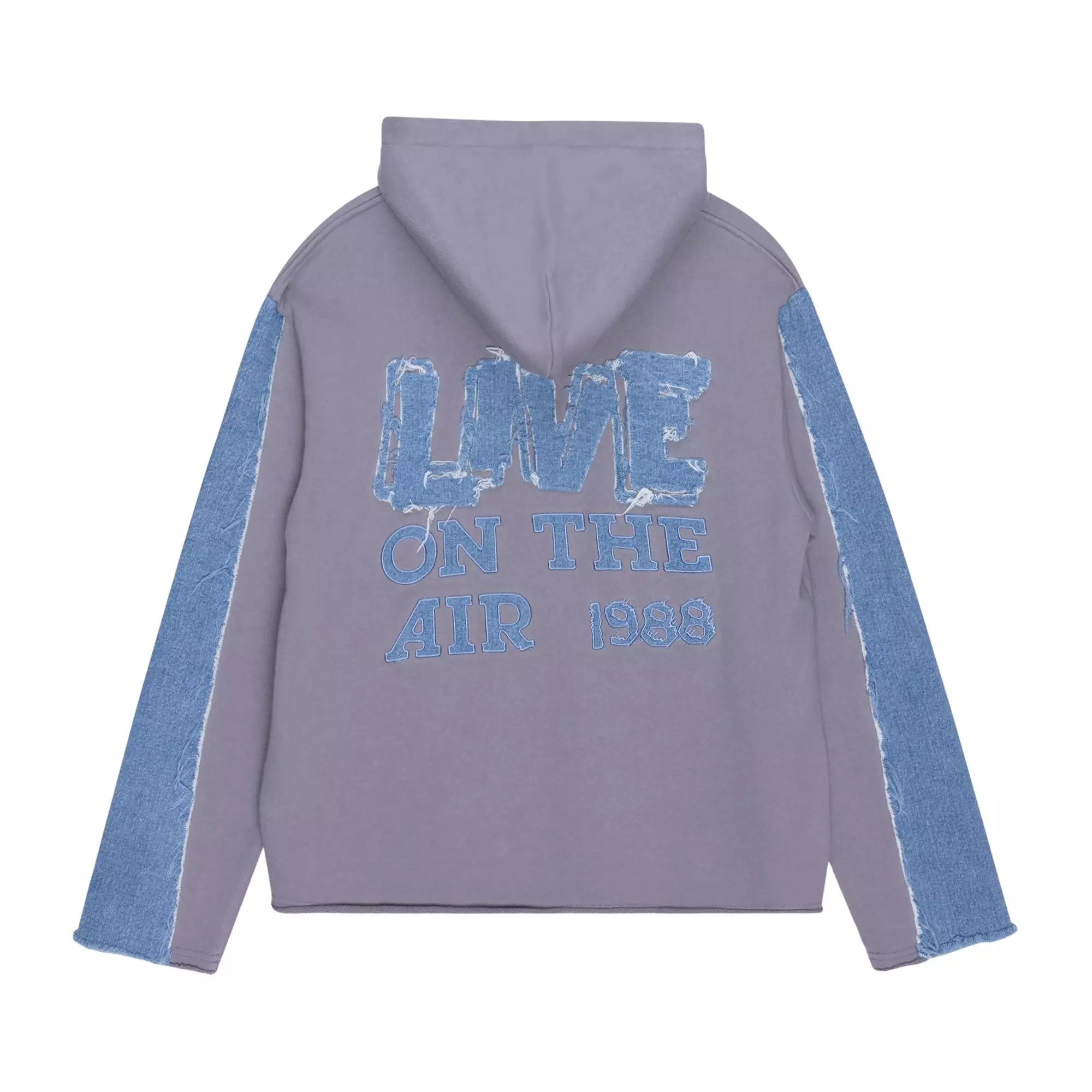 Honor The Gift Men's Denim The Gift Hoodie - Grey - GREY