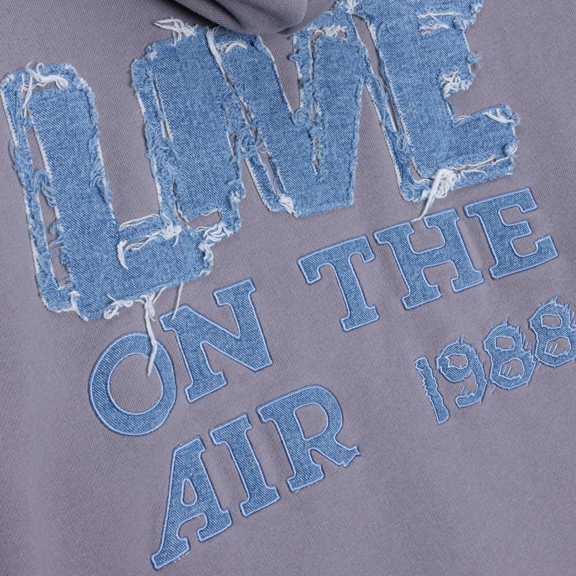 Honor The Gift Men's Denim The Gift Hoodie - Grey - GREY Thumbnail View 4