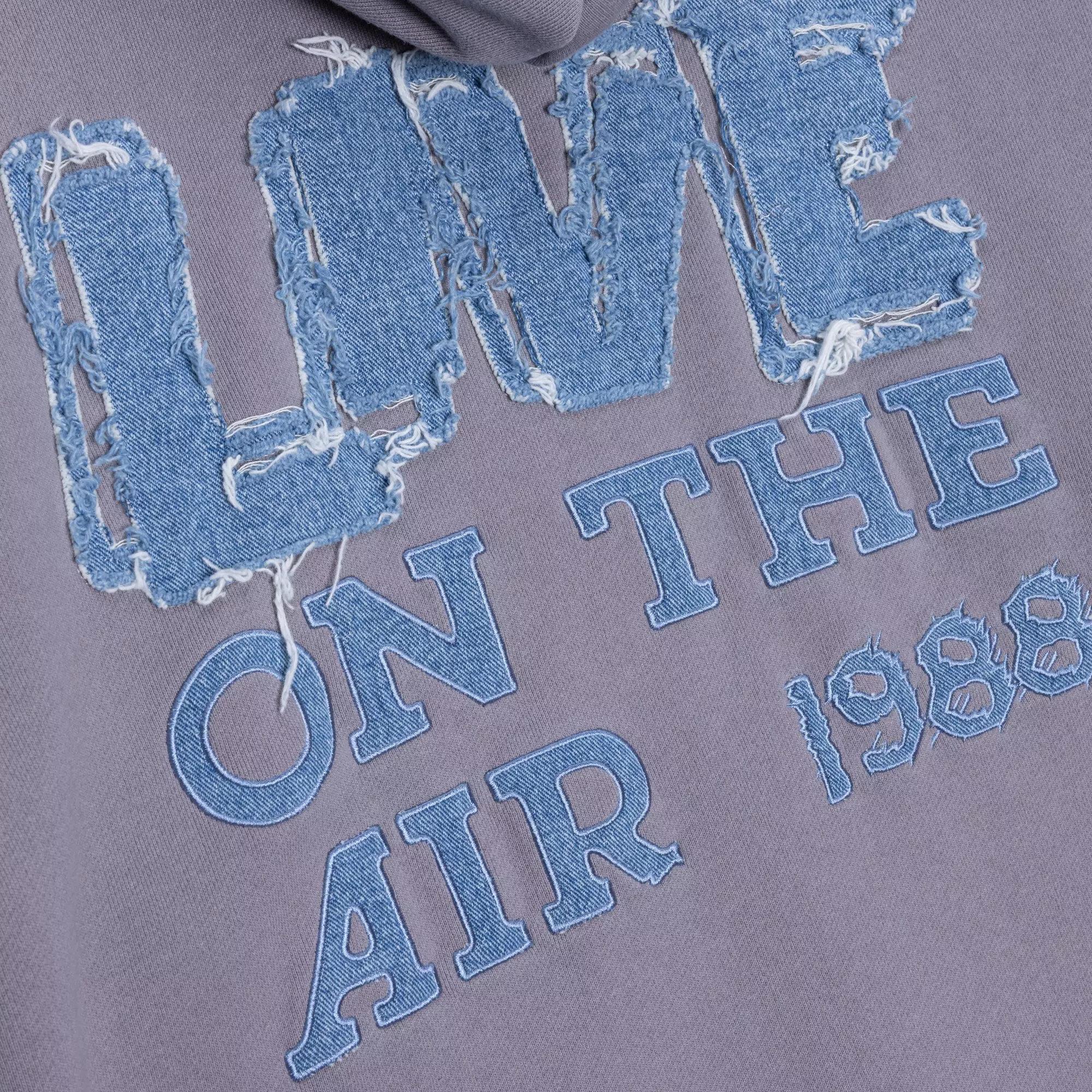 Honor The Gift Men's Denim The Gift Hoodie - Grey - GREY