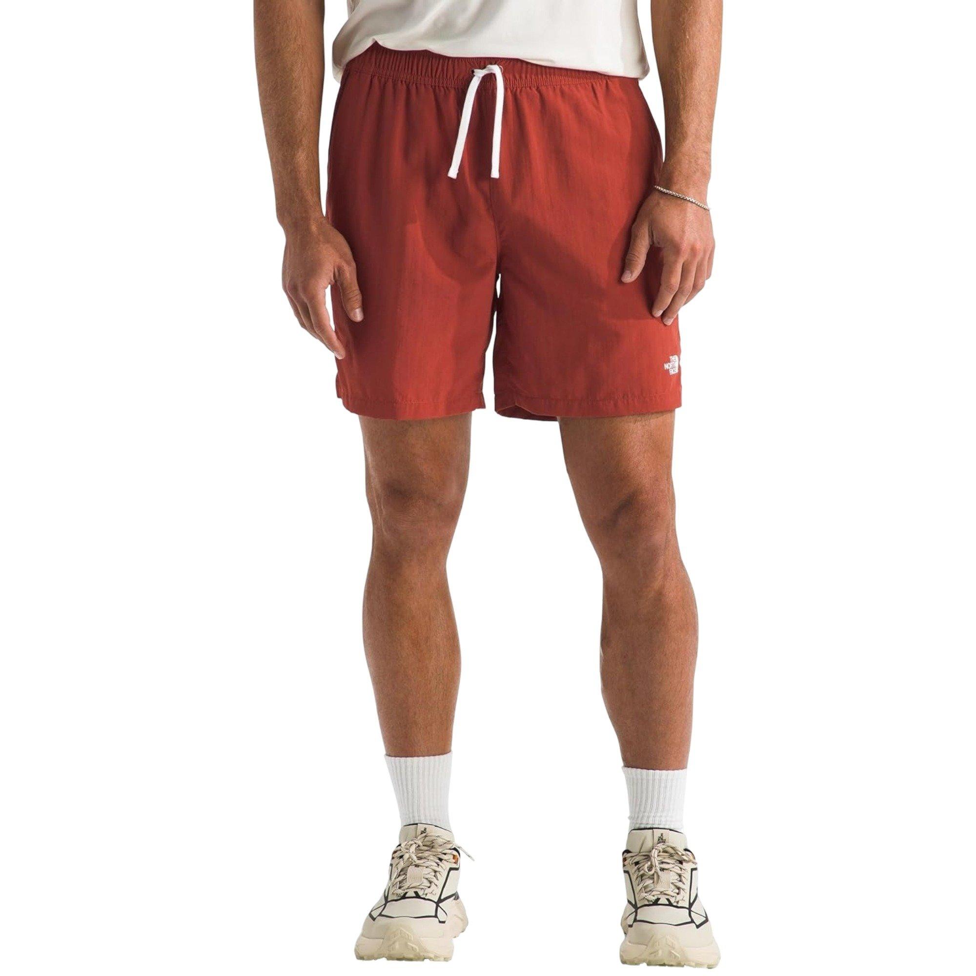 The North Face Men's Action 2.0 Shorts - Iron Clay - RUST Thumbnail View 1