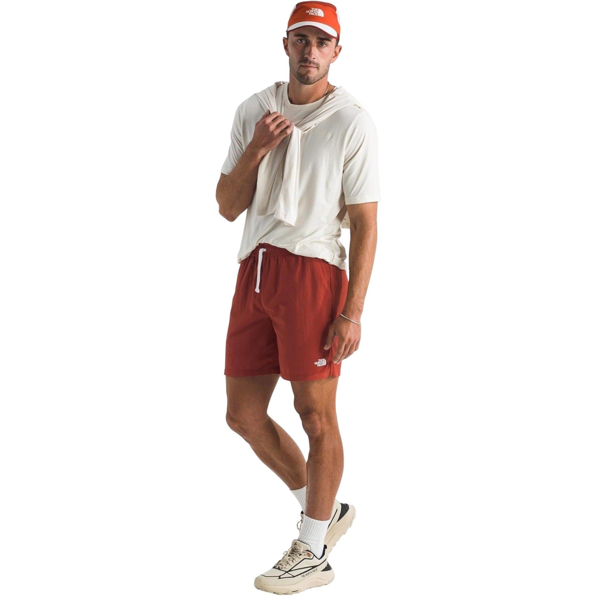 The North Face Men's Action 2.0 Shorts - RUST Thumbnail View 4