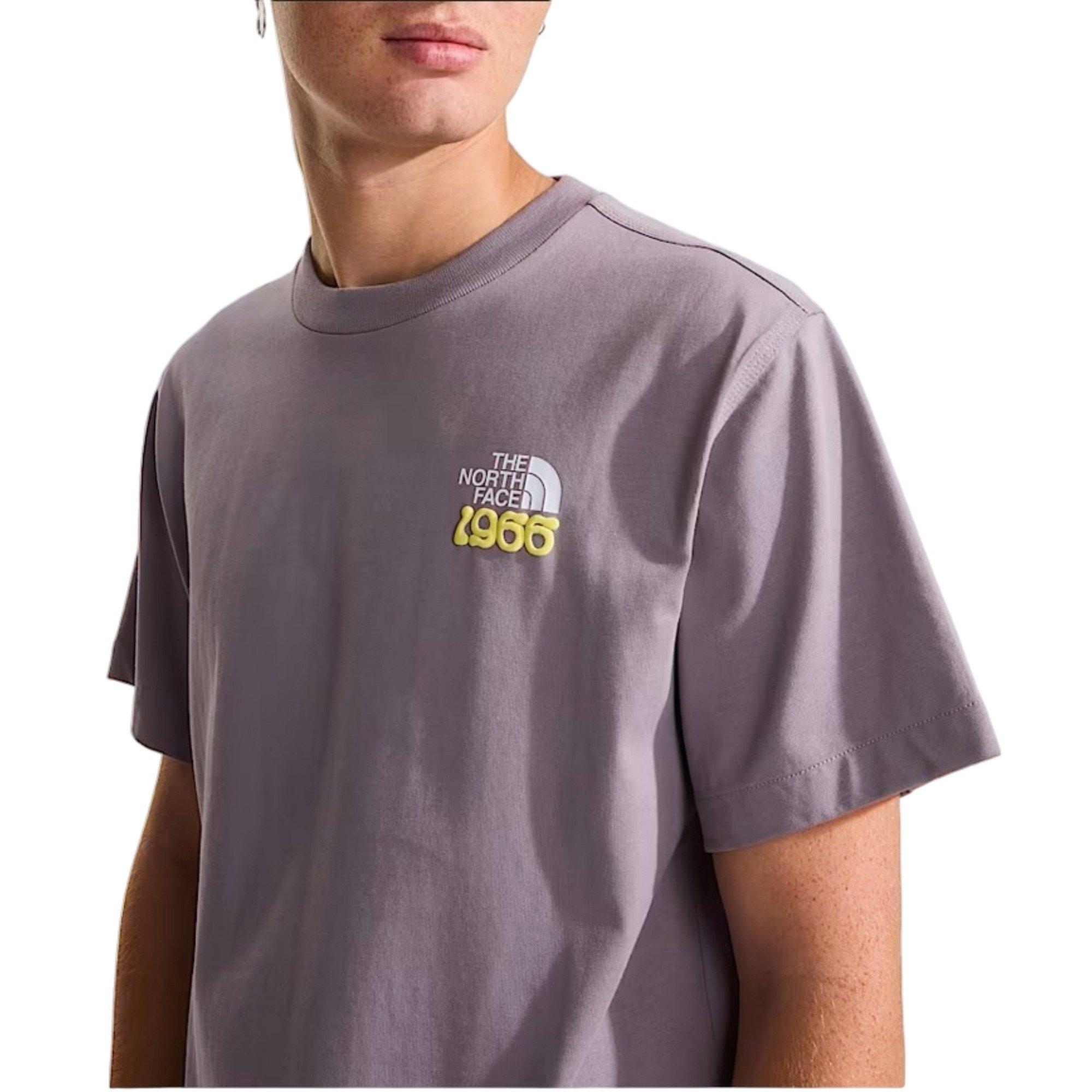 The North Face Men's Relaxed 1966 Motion Tee - Grey - GREY Thumbnail View 5