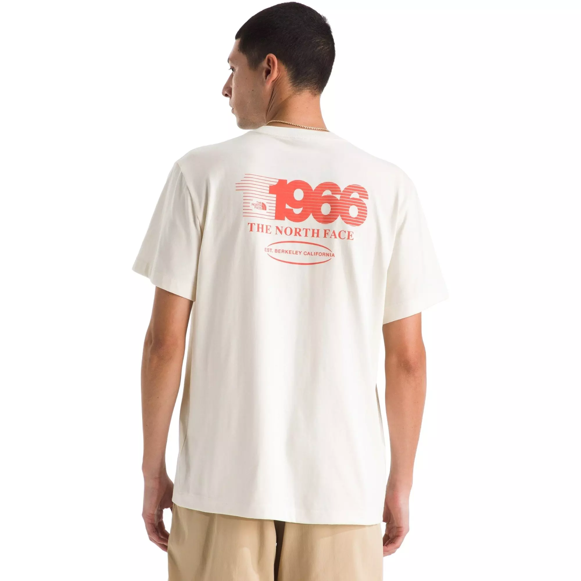 The North Face Men's Track Relaxed Graphic Tee - OFF-WHITE