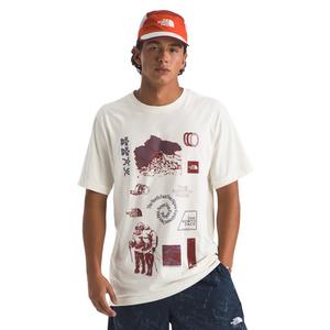 The North Face Men's Indigo Illusion Graphic Tee - White Dune