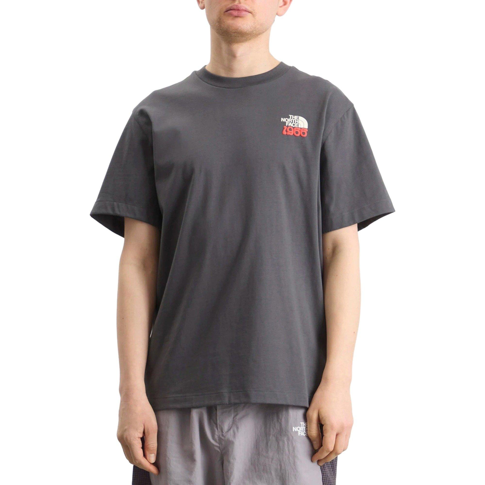 The North Face Men's 1966 Flora Relaxed Graphic Tee - DARK GREY Thumbnail View 1
