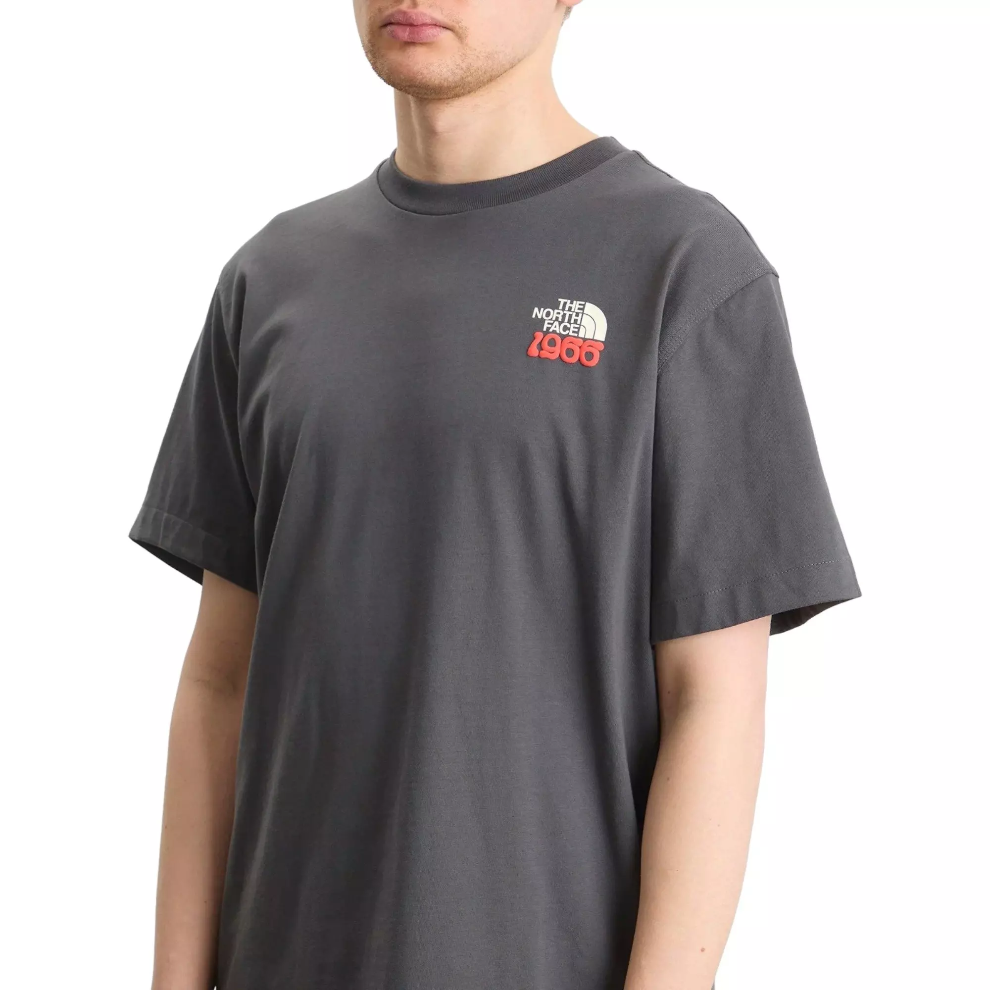 The North Face Men's 1966 Flora Relaxed Graphic Tee - DARK GREY