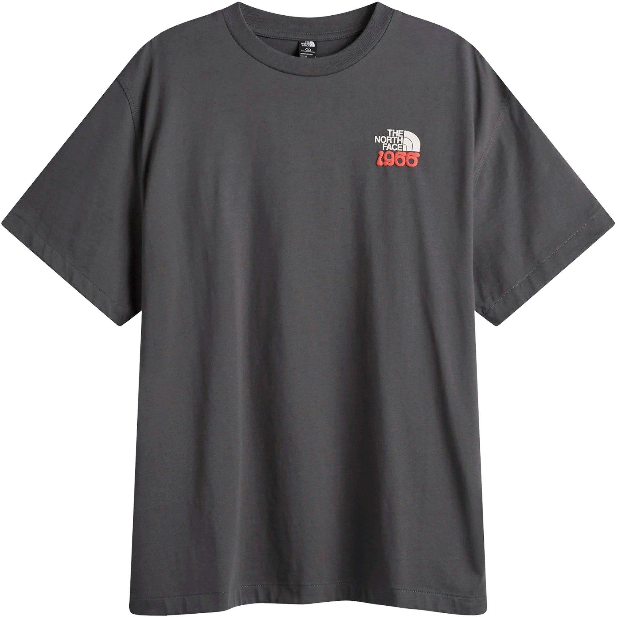 The North Face Men's 1966 Flora Relaxed Graphic Tee - DARK GREY Thumbnail View 4