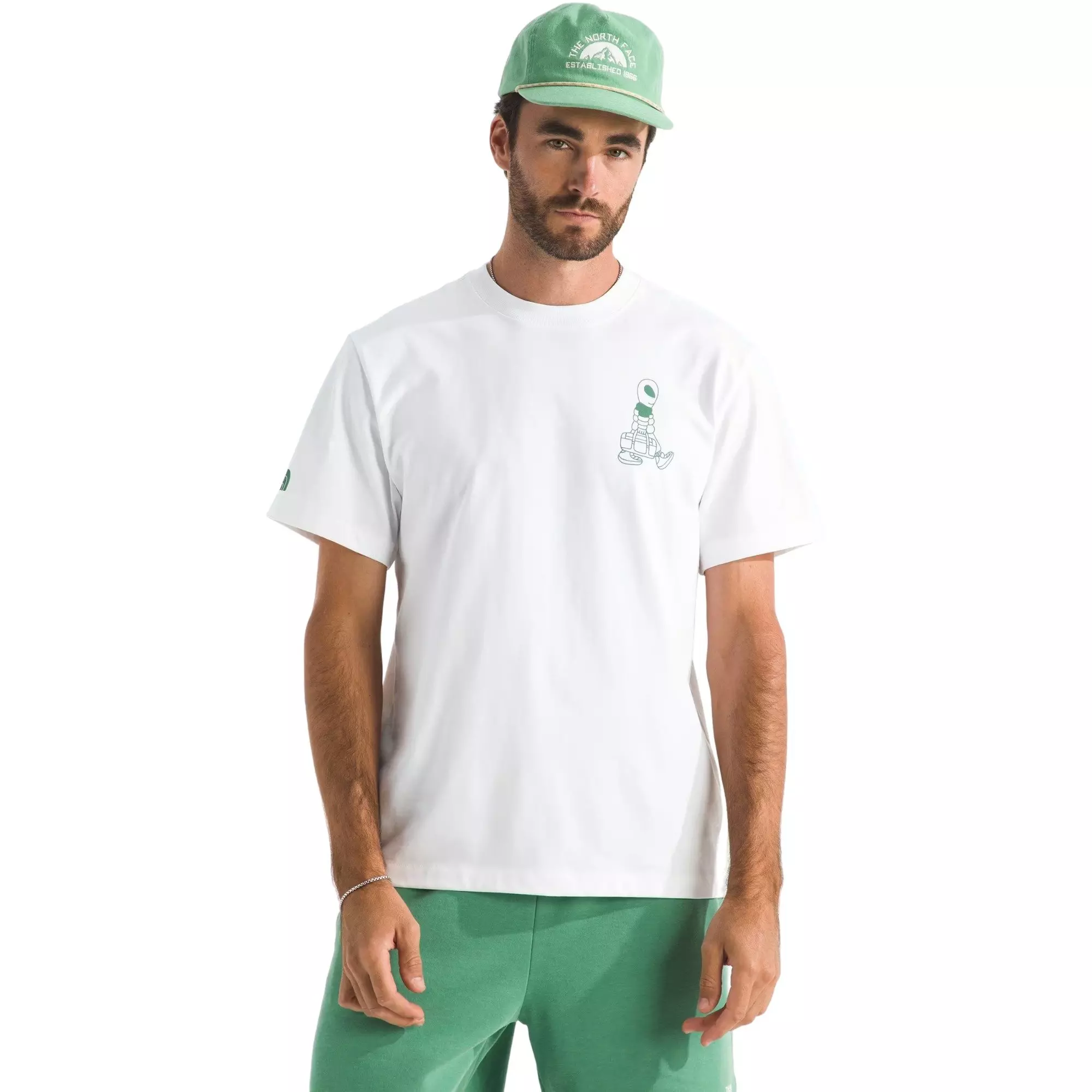 The North Face Men's Relaxed Alien Graphic Tee - WHITE