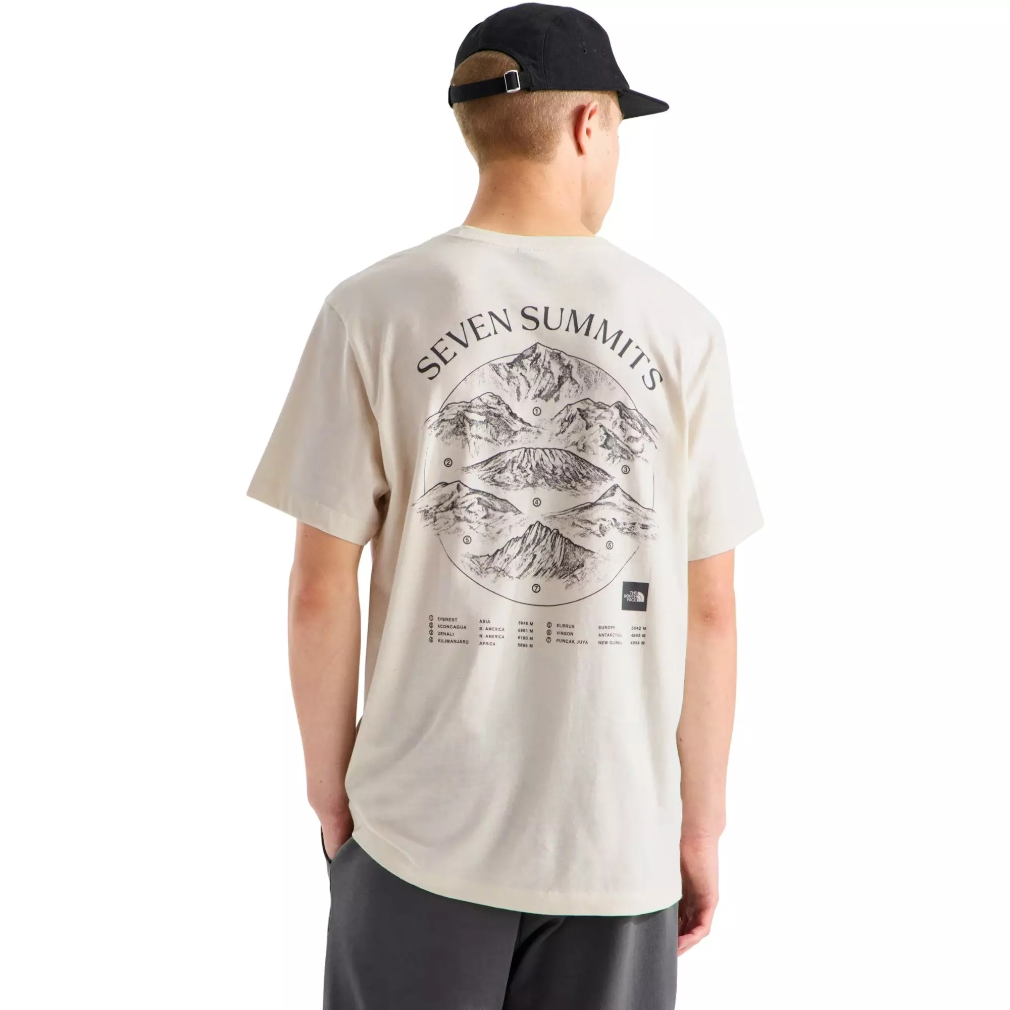 The North Face Men's Places We Love Seven Summits Tee - OFF-WHITE